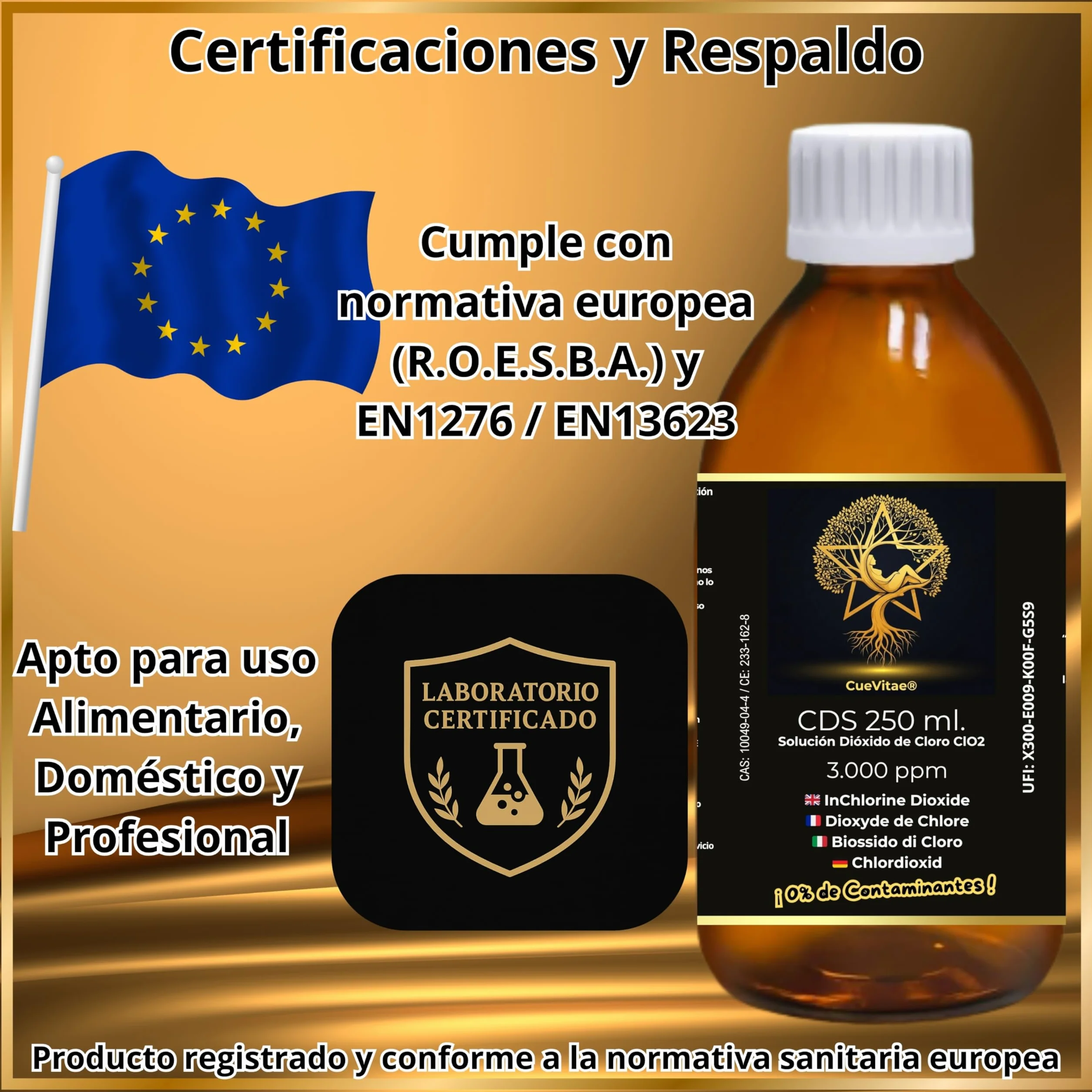 CDS/CDL 3000 PPM 250 ml Gotowy do dozowania