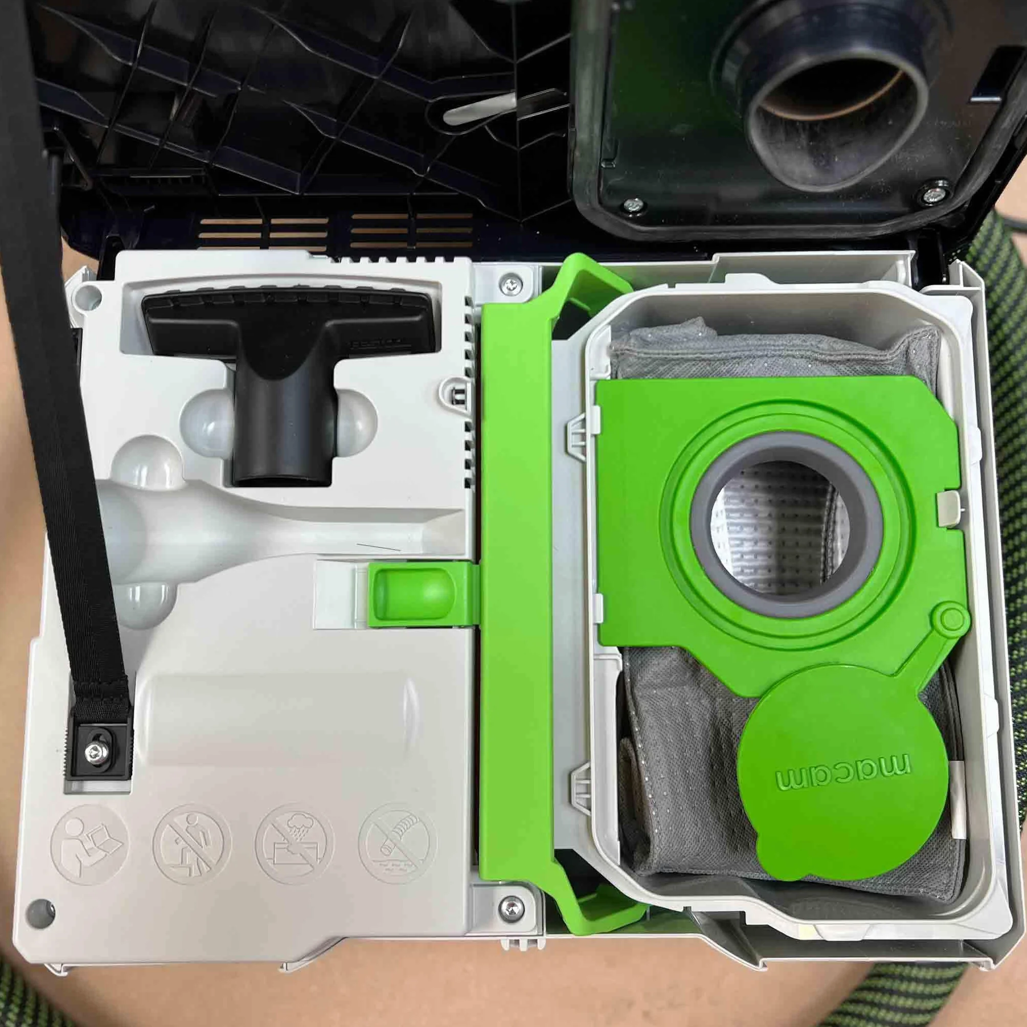 Macam Worek wielokrotnego użytku kompatybilny z ekstraktorami Festool CTL SYS i CTM SYS
