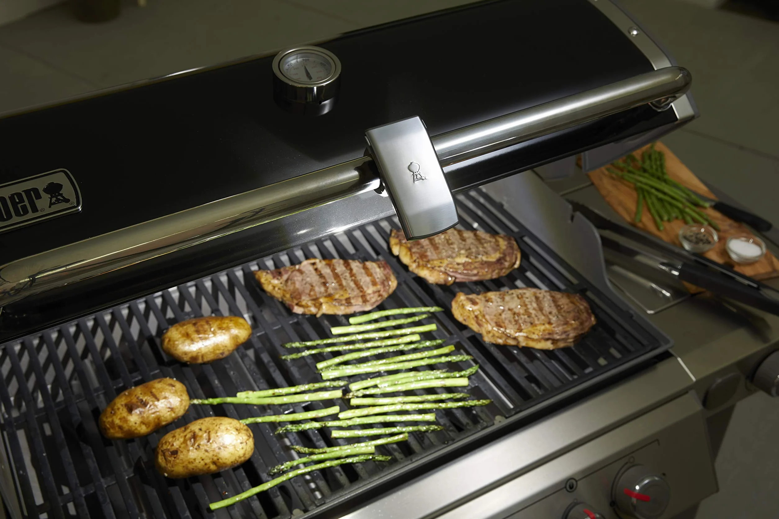 Weber 7661 Uchwyt Grill 'N Go Light, Szary
