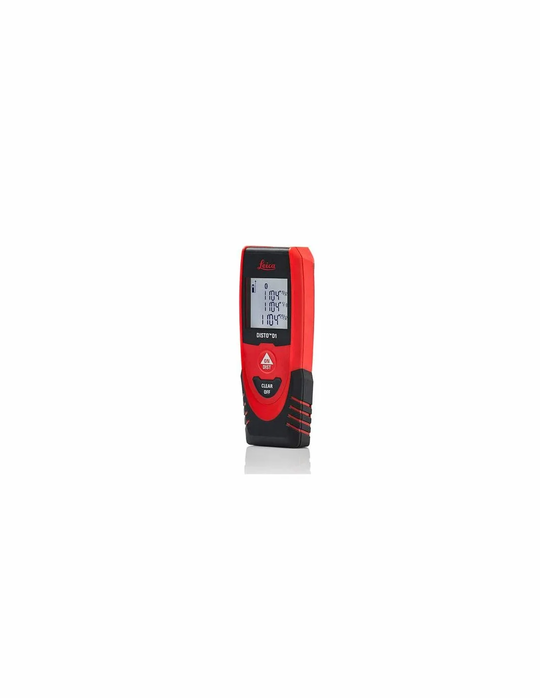 Leica Geosystems 843418 Dalmierz Laserowy, 3 V, Czarny/Czerwony, do 40 m