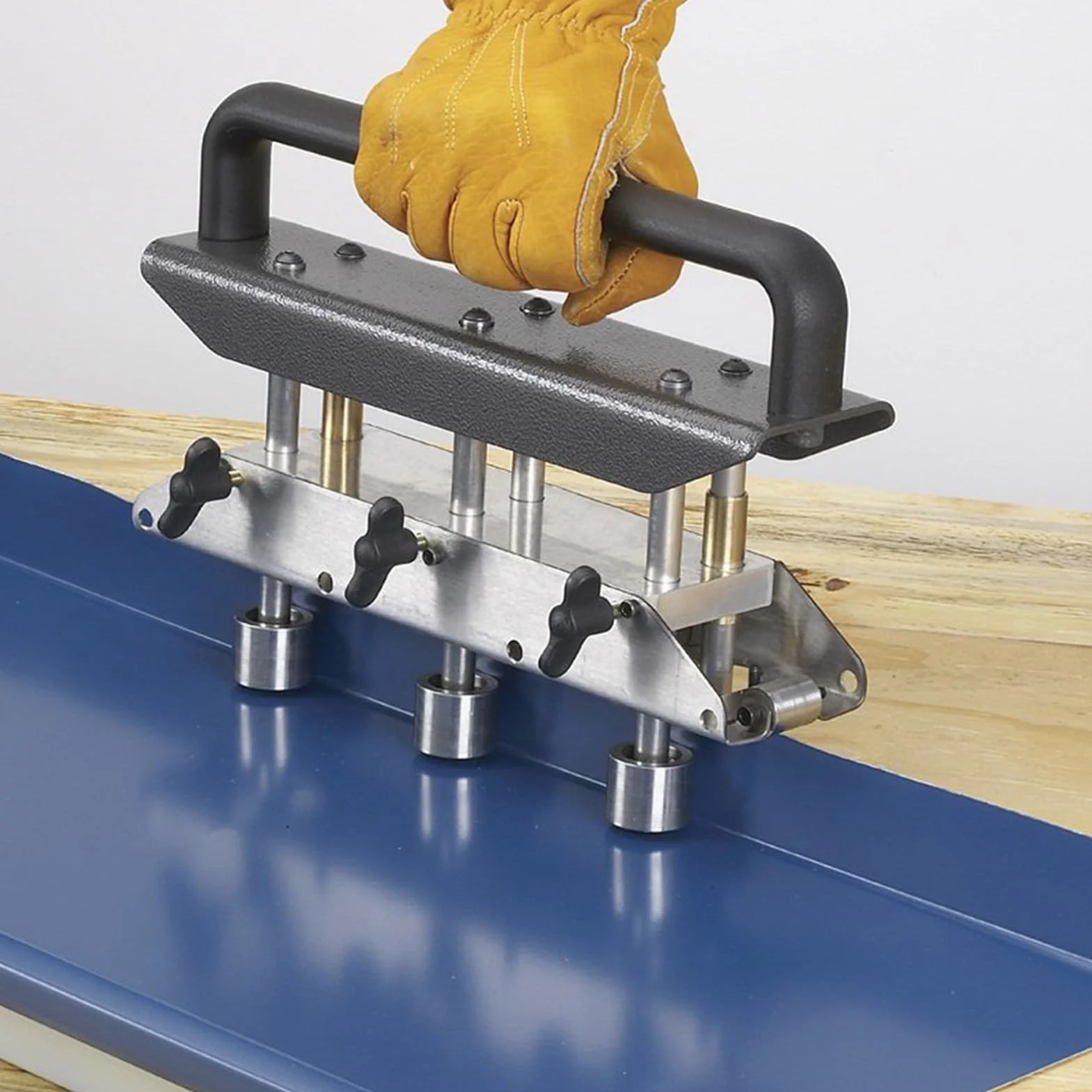 3 Stacji Bender Wałek Dachowy Blachy Dachowe Metalowe Narzędzie Zginające 0–90 Stopni Kąt Zginania 13-130 Mm Zginanie do Zginającego Stali Aluminiowe Miedziane Materiały Dachowe