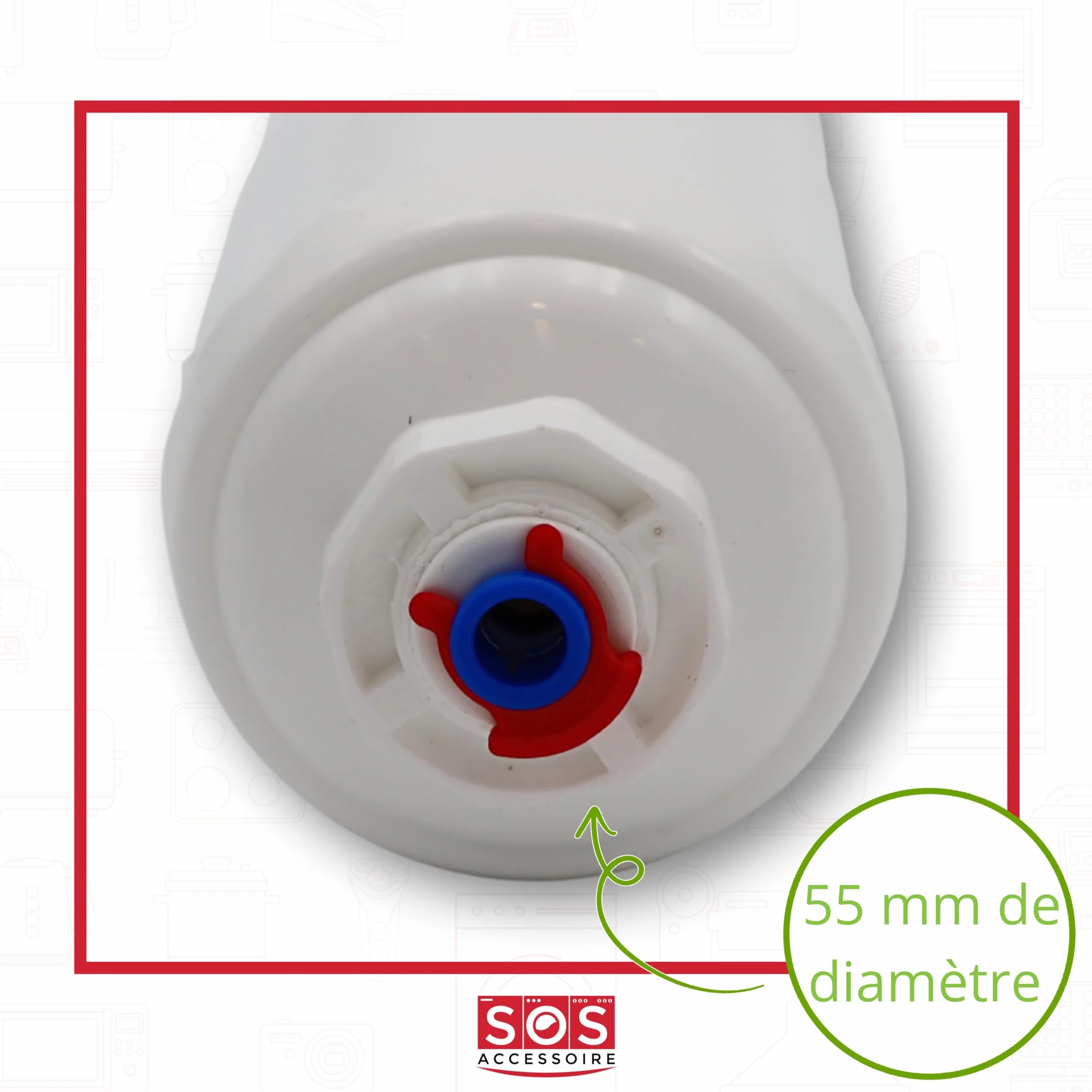 Lg Fridge Water Filter 5231JA2010B LG 2010B Wkład Filtrujący, Biały, 1 szt.