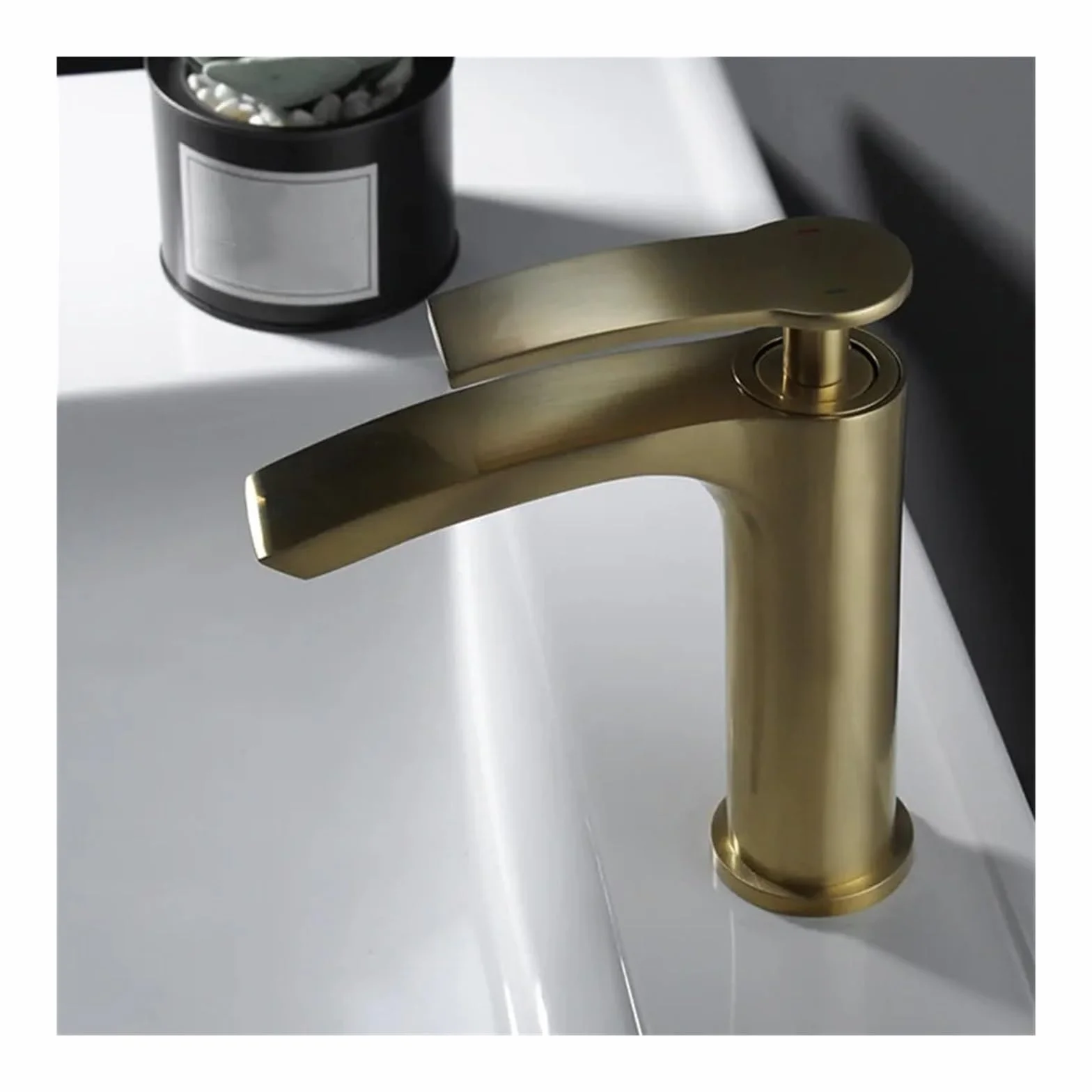 kitchen faucet Brushed Faucet Bathroom Faucet Washbasin Countertop Faucet High Sink Stand Faucet Simple Washbasin Faucet ，Faucet kitchen taps for sink
