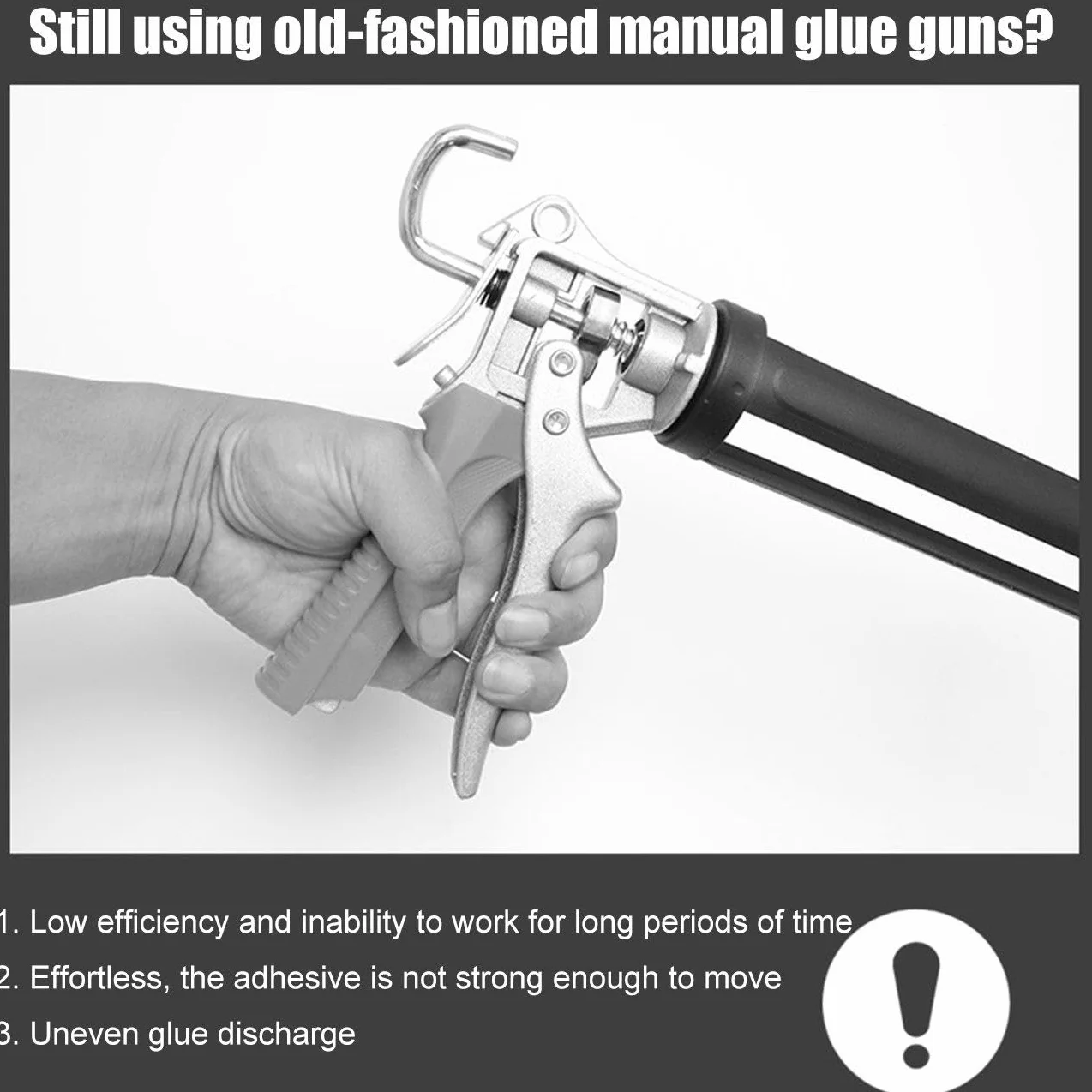 Elektryczny pistolet do uszczelniania zasilany bateryjnie, bezobsługowy pistolet do uszczelniania do akumulatorów Makita, elektryczny pistolet do silikonu, do napełniania,1xBattery