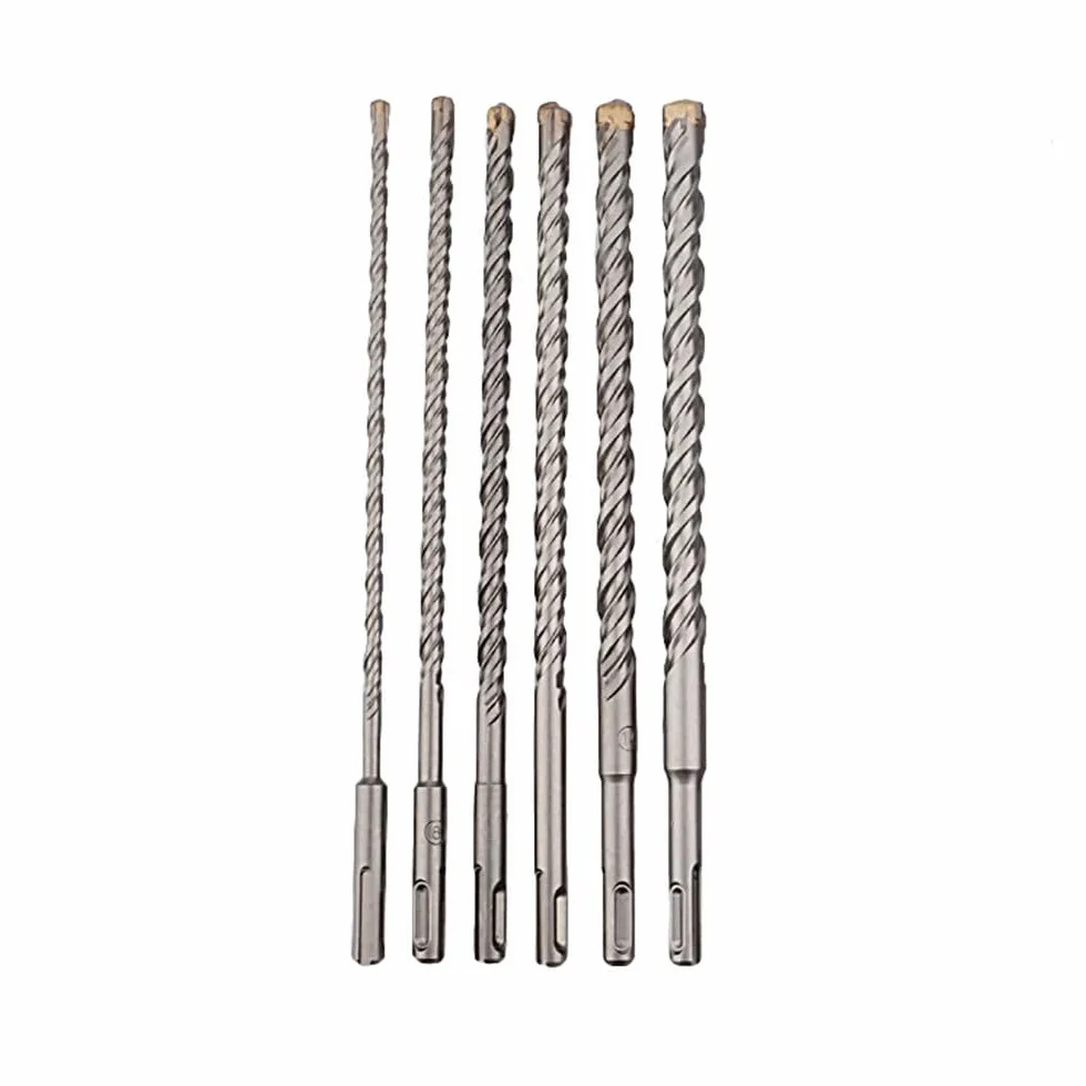 Wiertła do muru — 6–12 mm wiertła udarowe z węglika wolframu z końcówką krzyżową do betonu,(10x210mm)