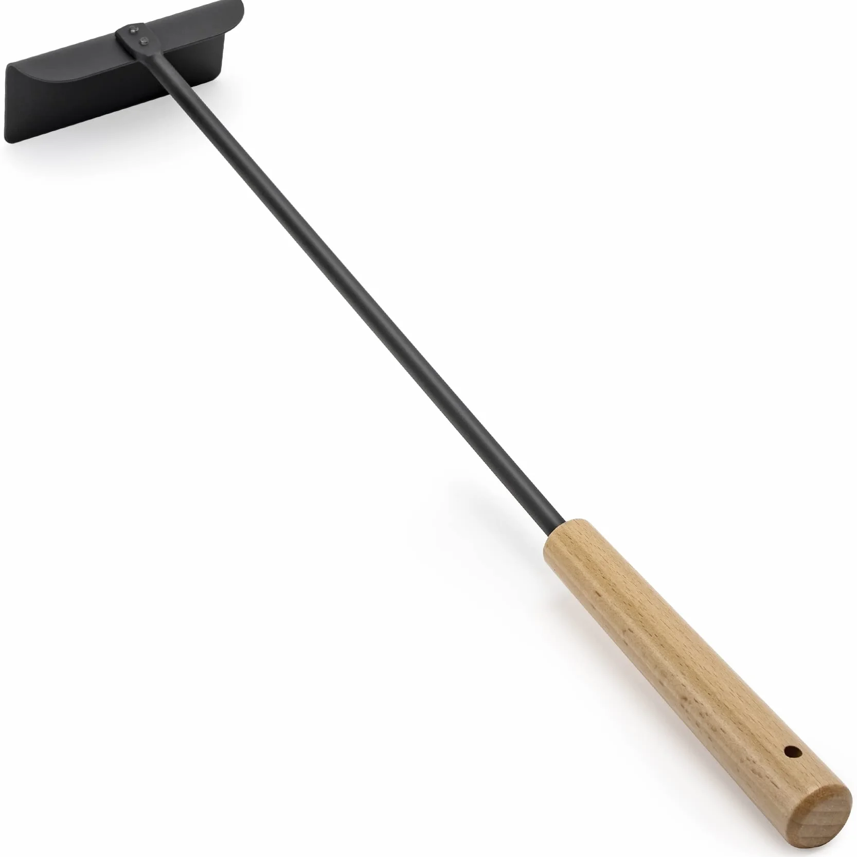 onlyfire Metalowa skrobaczka do popiołu z długim uchwytem 53 cm akcesoria do grilla na węgiel drzewny