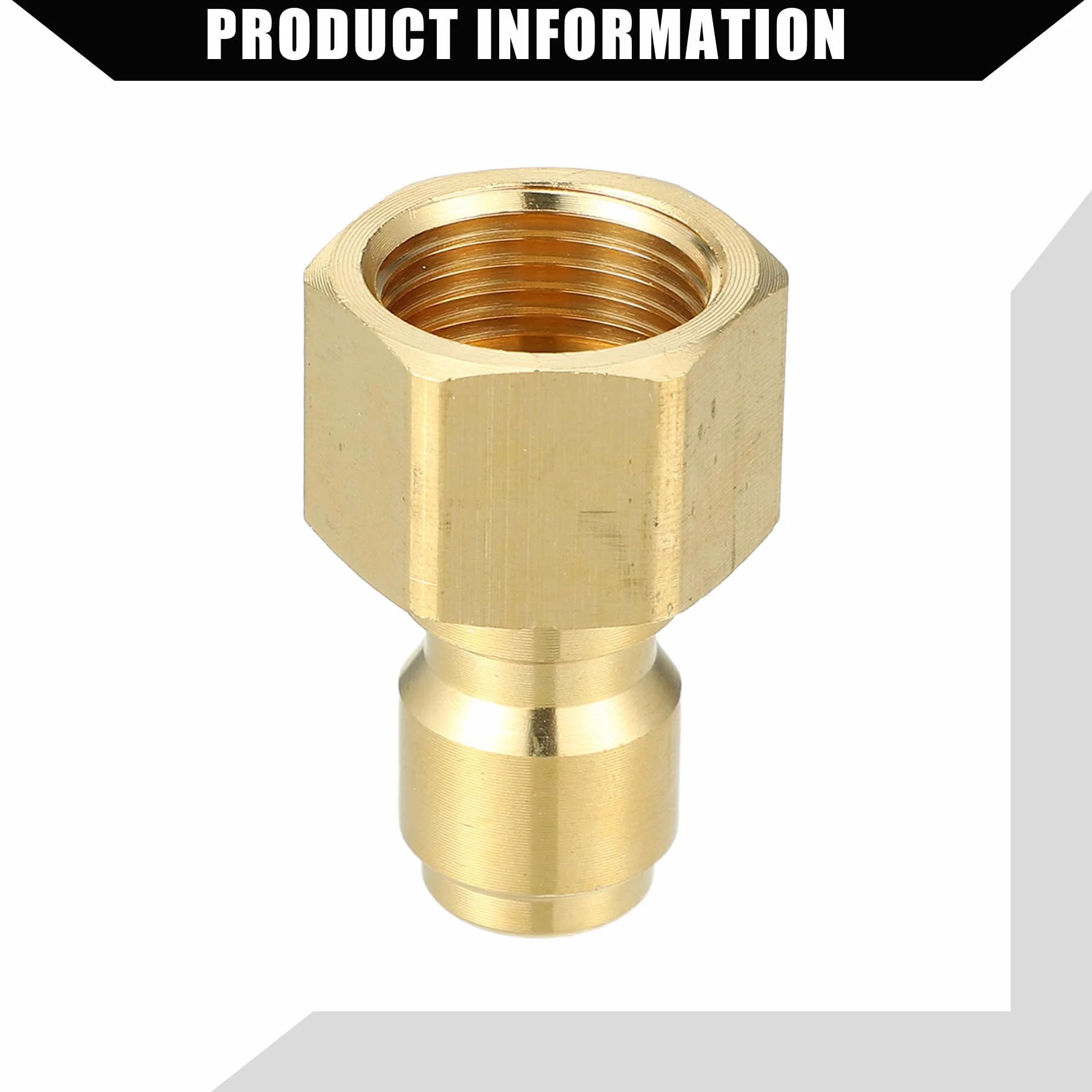 Adapter do myjki ciśnieniowej M18 x 1,5 mosiężny uniwersalny 1 szt.