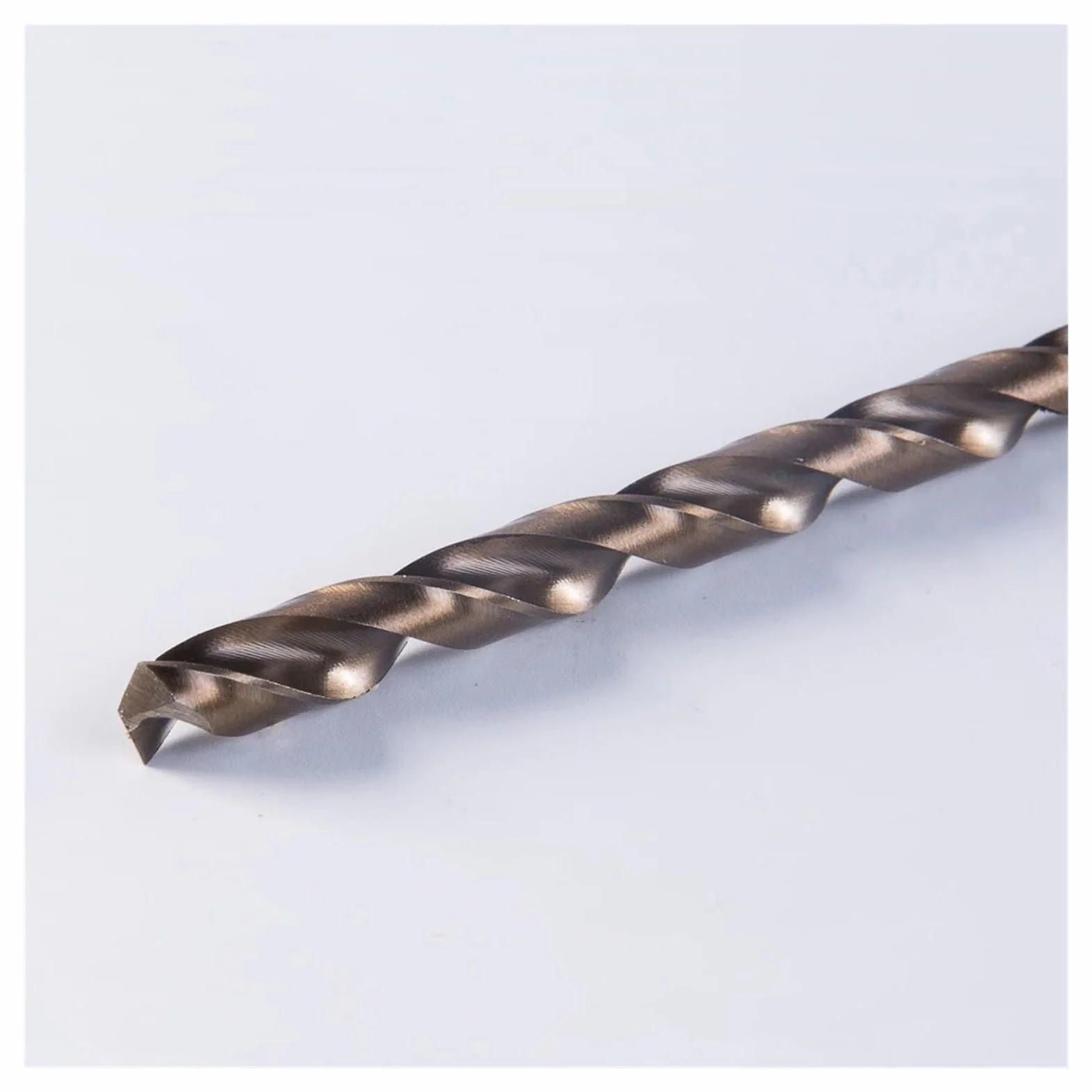 10 szt. Zestaw wierteł krętych ze stali szybkotnącej kobaltowej M35, od 0,5 mm do 8,0 mm, do stali nierdzewnej i twardych metali(7.2mm)
