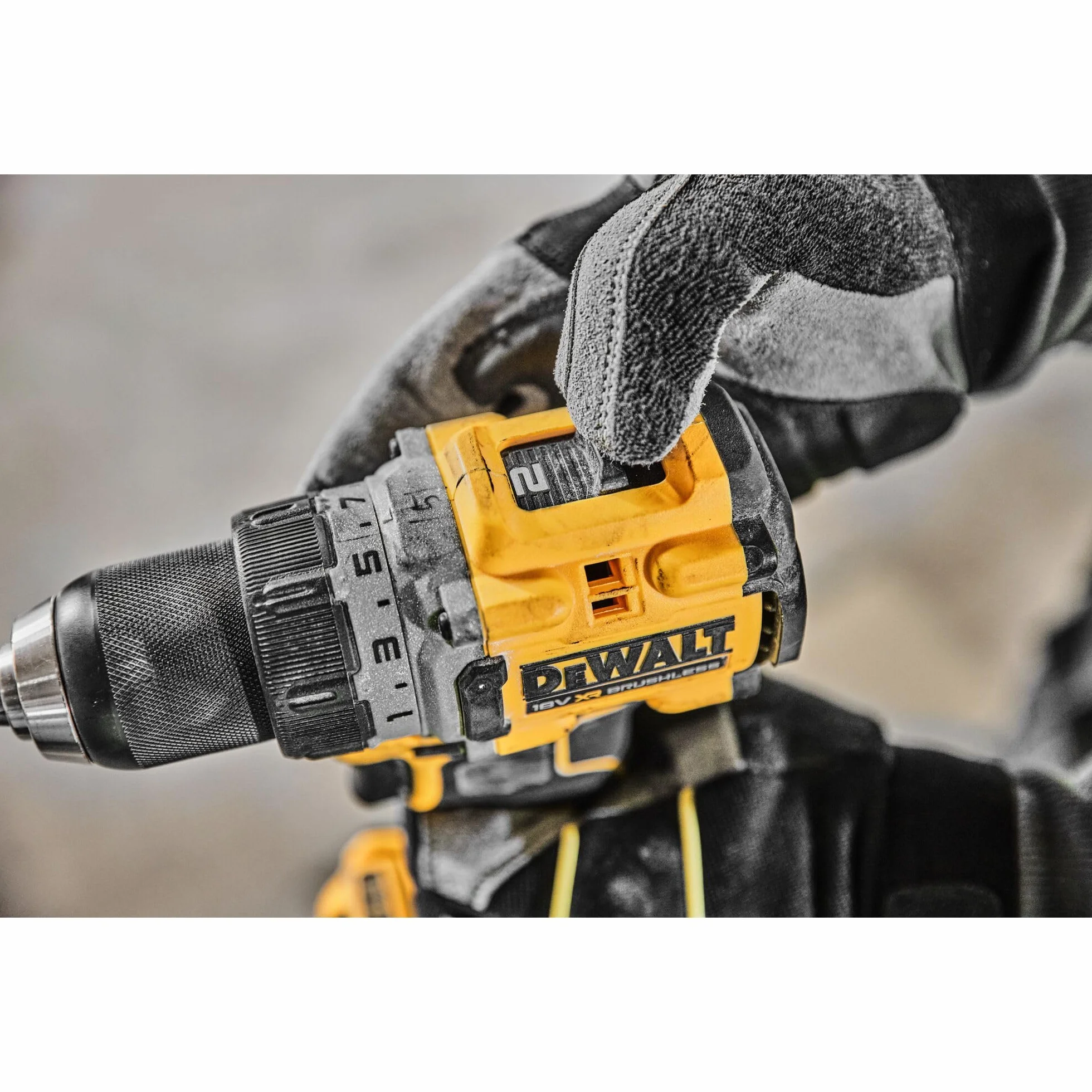 Dewalt 18 V 2-biegowa wiertarko-wkrętarka akumulatorowa DCD800NT (mocna 2-biegowa przekładnia w pełni metalowa, silnik bezszczotkowy, szybkozaciskowy uchwyt wiertarski 13 mm, lampa LED, w zestawie