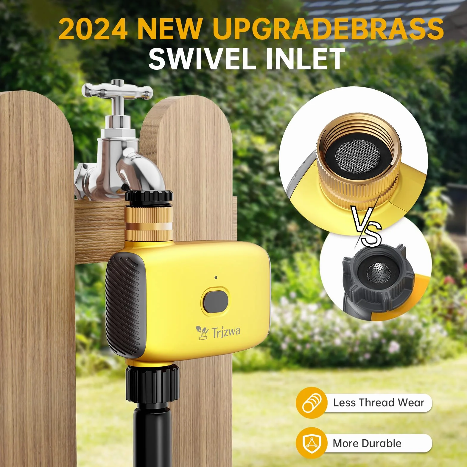 Zestaw Timer Nawadniania WiFi, Kompatybilny z Alexa i Google Home, Automatyczny System Nawadniania