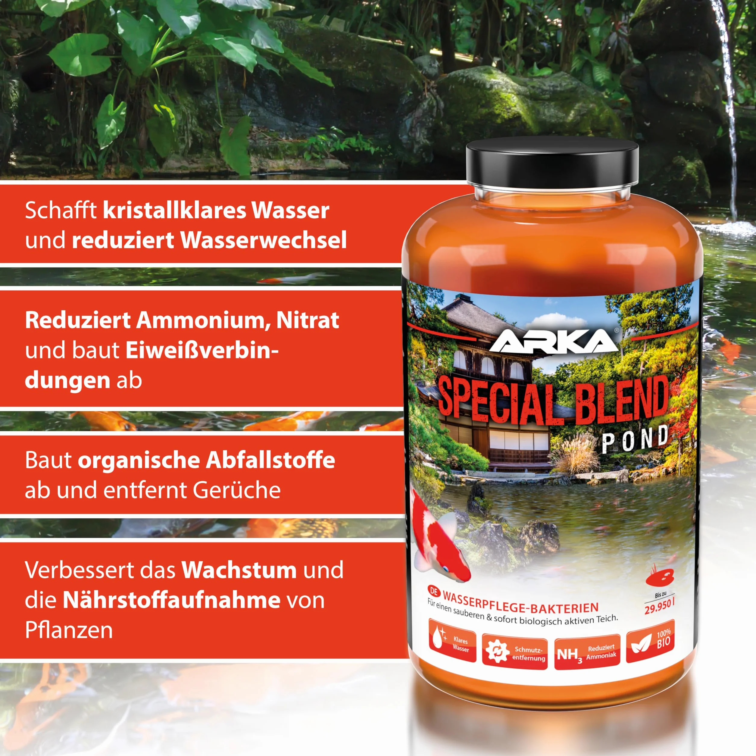 Microbe-Lift® - POND Special Blend - Bakterie pielęgnujące wodę (946ml.)