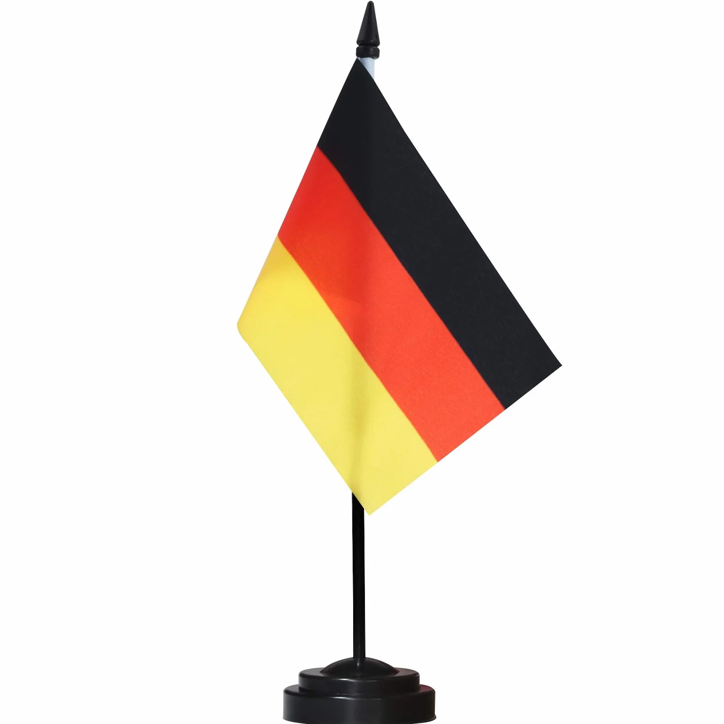 ANLEY Germany Deluxe Zestaw flag na biurko 6 x 4 cala miniaturowa flaga niemiecka