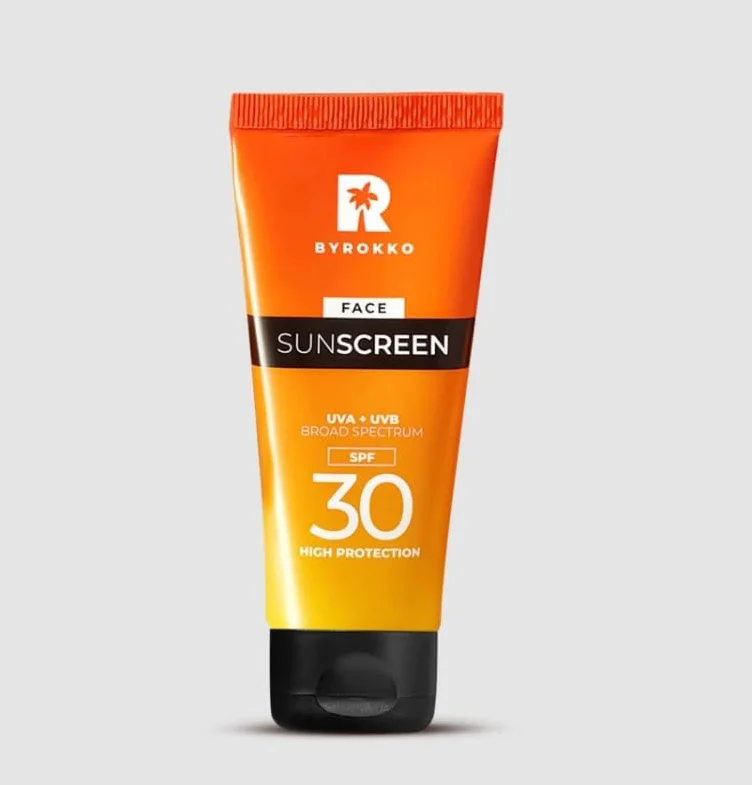 BYROKKO Original Shine Brown Face Sunscreen SPF 30 | Krem przeciwsłoneczny do twarzy | 50 ml | by Cloud.Sales Cosmetics