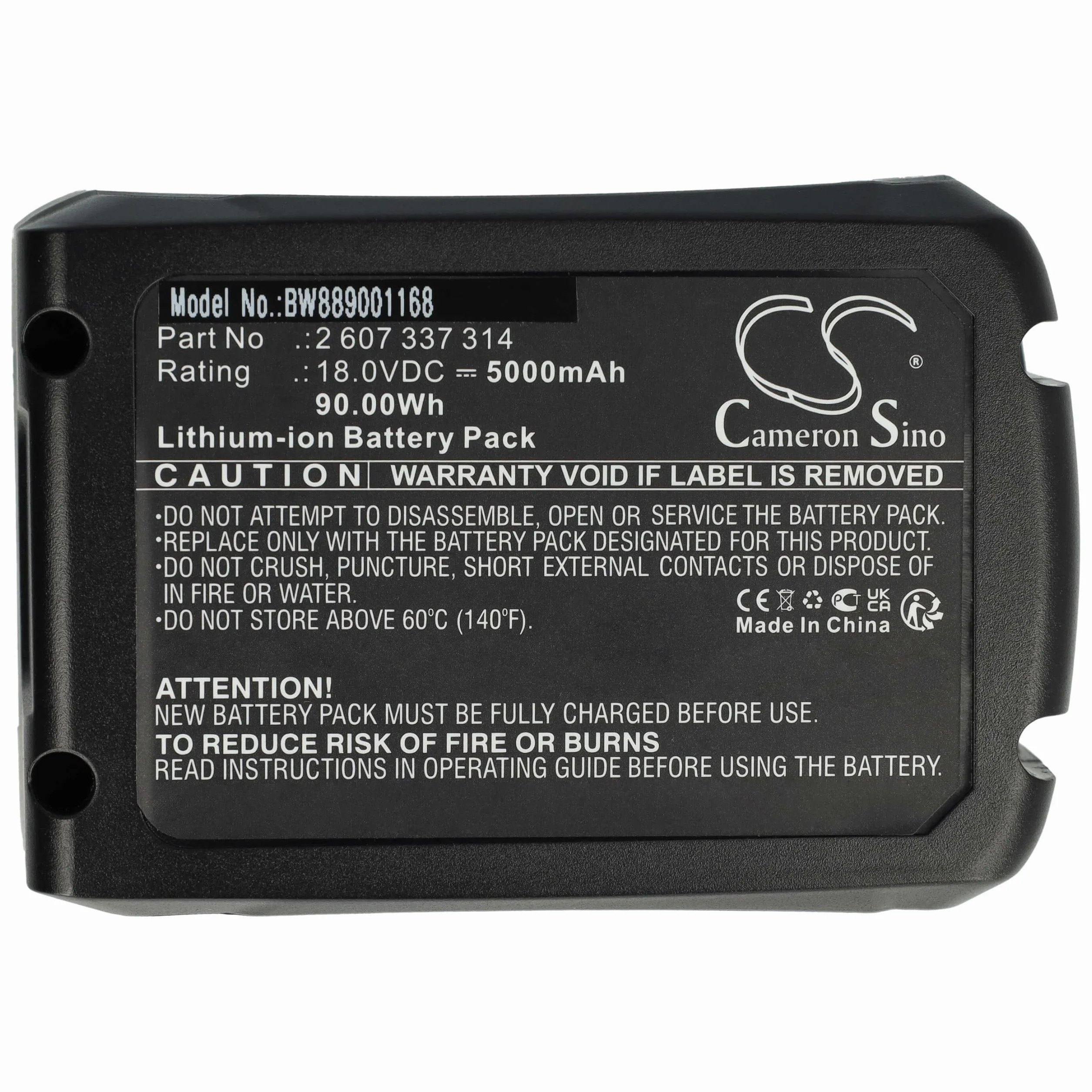 vhbw Akumulator kompatybilny z Bosch ULTD/03 | Uniwersalny młotek 18 V, PSM 18 LI, ULTD/02, narzędzie Uneo Maxx (5000 mAh, litowo-jonowy, 18 V)