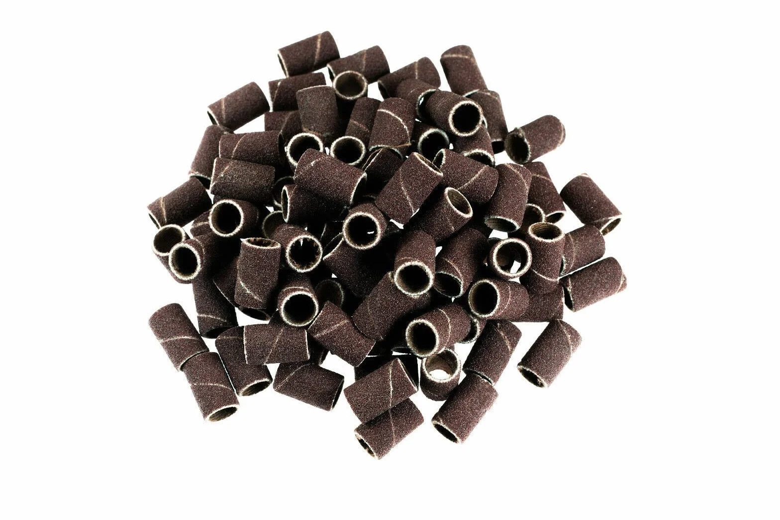Tuleje szlifierskie nakładki szlifierskie taśmy szlifierskie z 1 x wspornik typu mandrel (100 sztuk # 240)