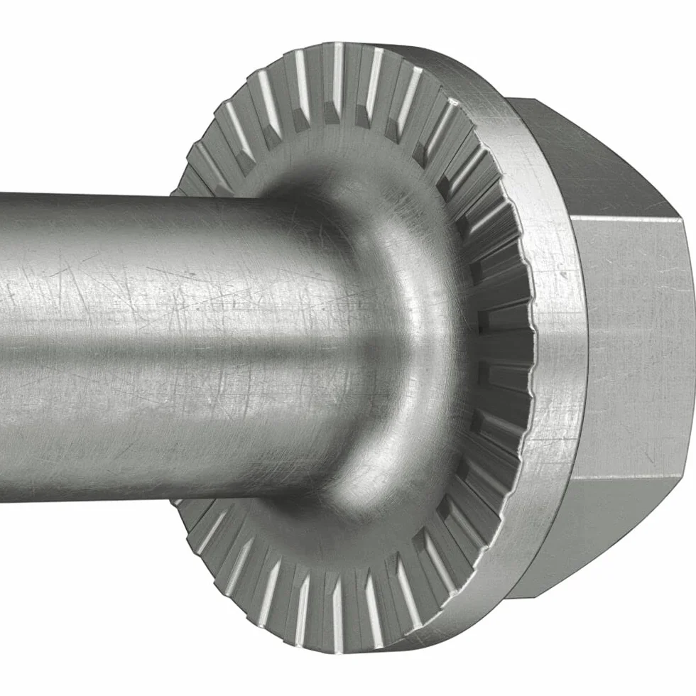 fischer UltraCut FBS II 8x100 50/35 US sześciokątny ze stali nierdzewnej, wydajna śruba do betonu z hartowaną końcówką, do obszarów zewnętrznych i mokrych, do bezpiecznego mocowania w betonie, 50 szt.