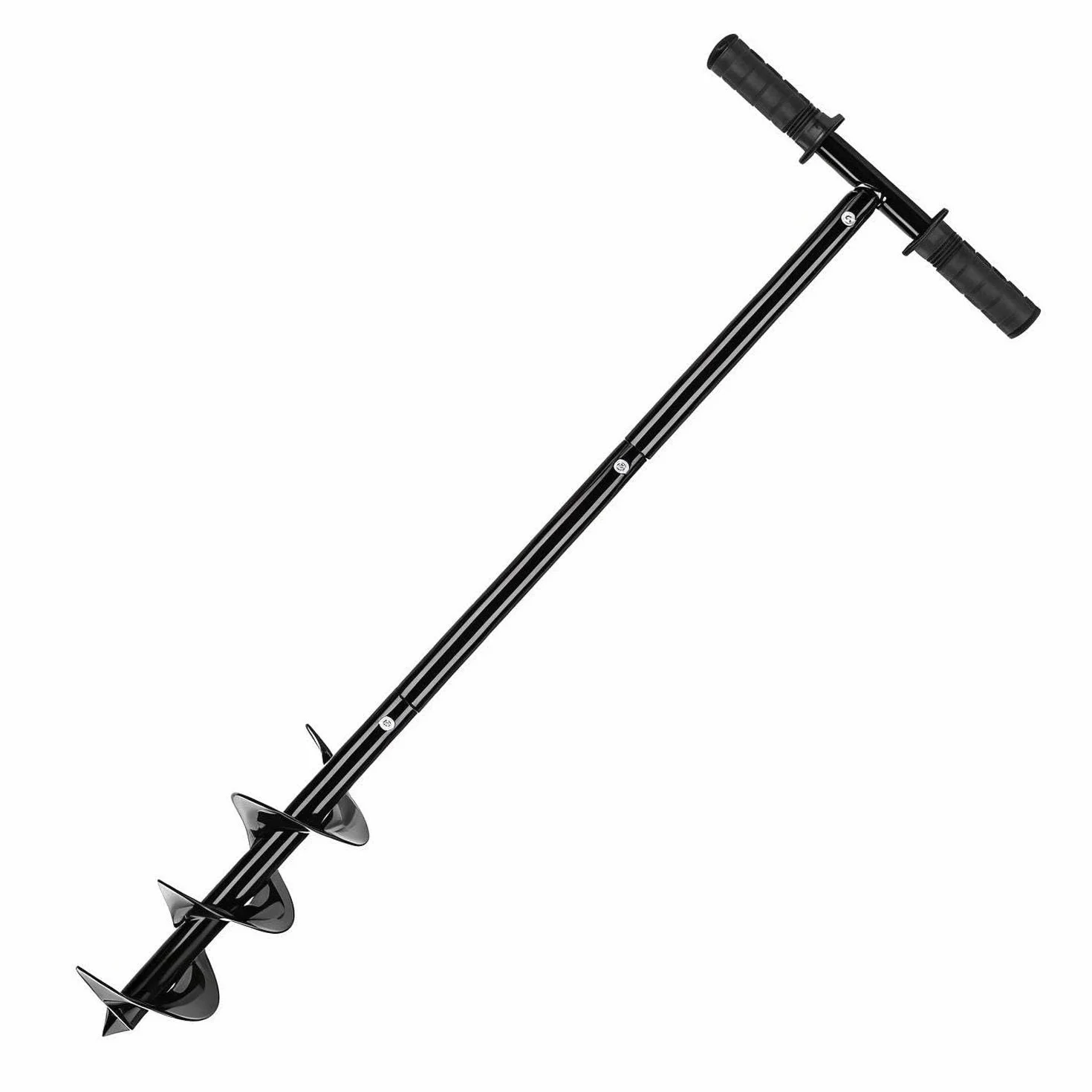 Wiertarka ręczna 60-85 cm regulowana, średnica 10 cm wiertło spiralne do ogrodu