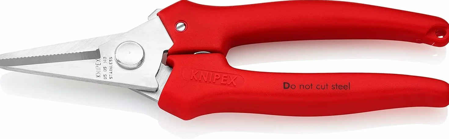 KNIPEX Nożyczki uniwersalne Z tworzywa sztucznego 140 mm, 95 05 140