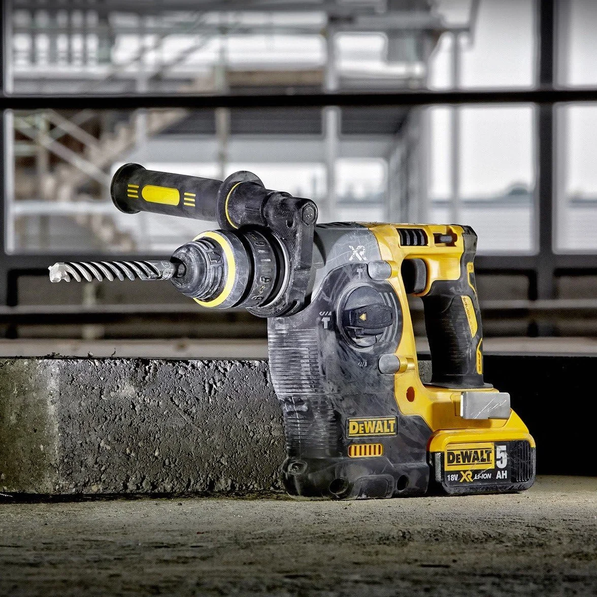 DeWalt DCH273P2T-QW 18 V - XR LI-ION Młot elektropneumatyczny bezszczotkowy XR 18 V SDS Plus 2,1J Li-Ion 5,0 Ah z walizką TSTAK II