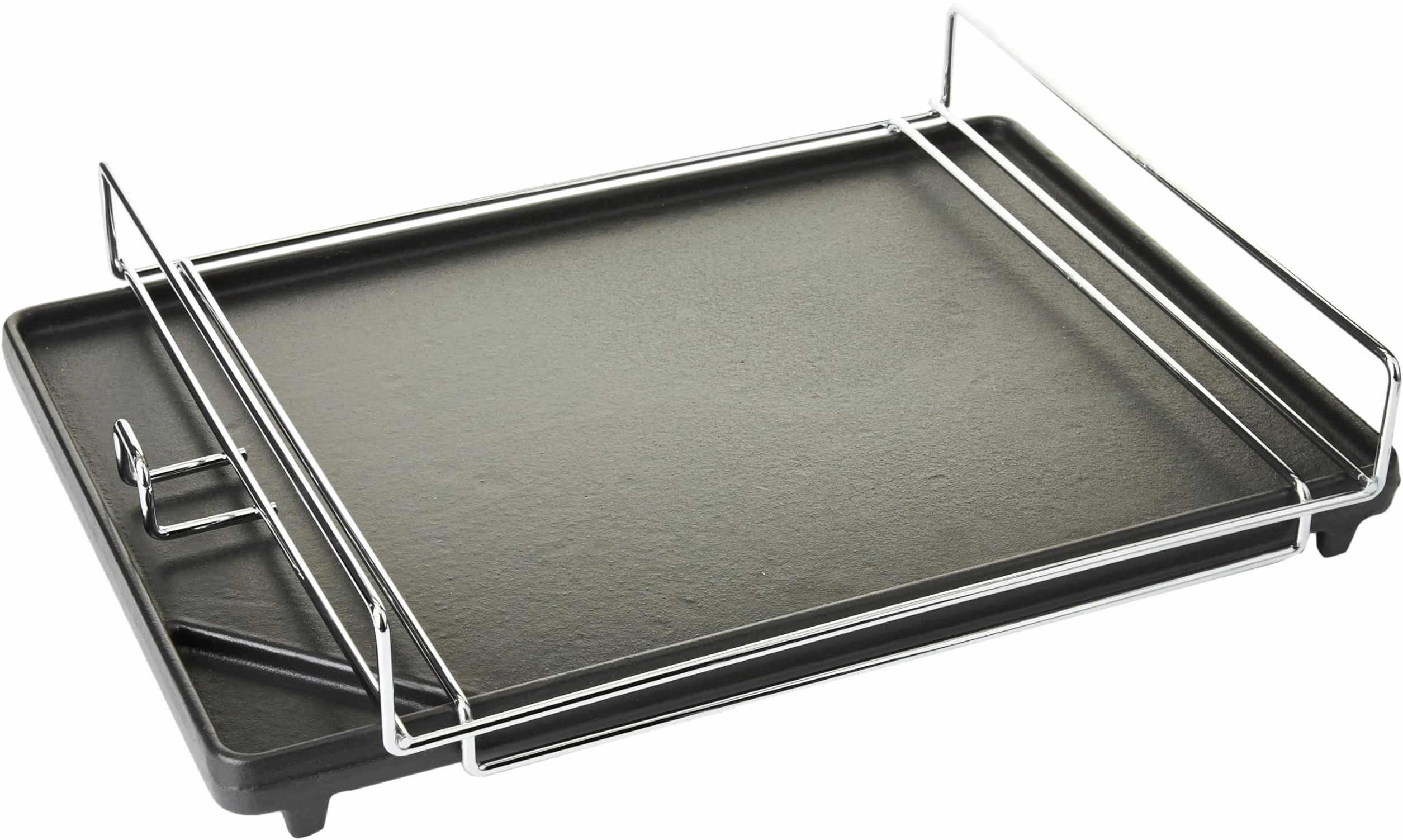 Char-Broil Żeliwna patelnia z palnikiem bocznym 37 x 25,4 x 2 cm czarna