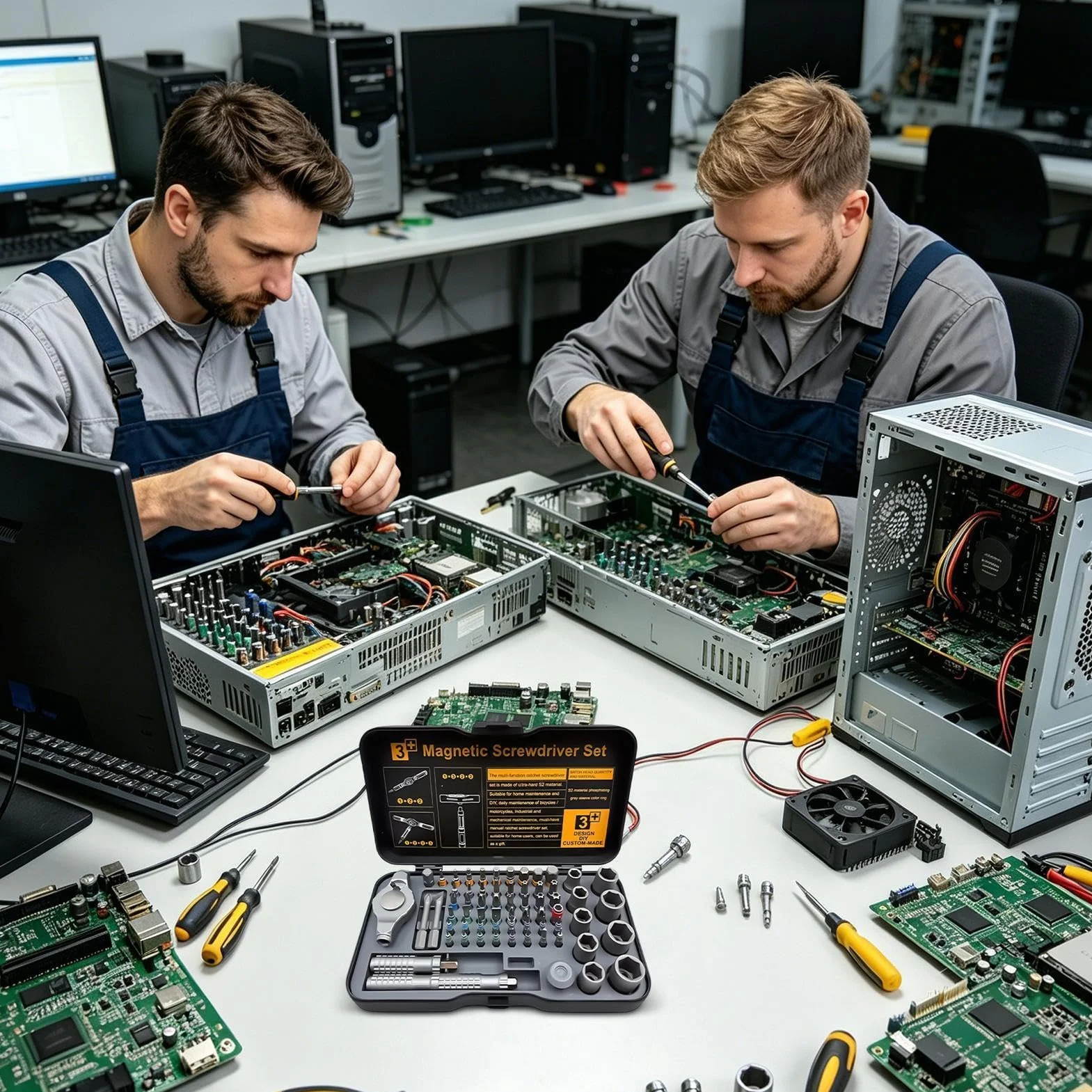 Magnetyczny zestaw śrubokrętów z grzechotką 66-w-1 Precyzyjny Zestaw | Zestaw Precyzyjnych Śrubokrętów Do domu, warsztatu, elektroniki, komputera, zegarka, samochodu, elektryka