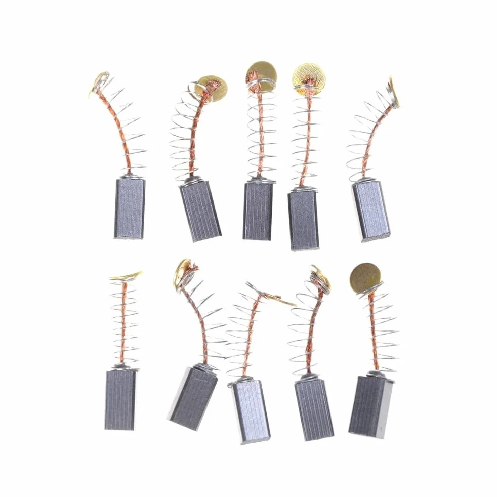 10 szt. 5 x 5 x 8 mm zamienniki szczotki węglowej silnika elektronarzędzi