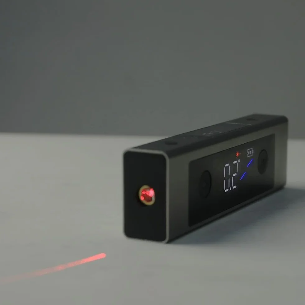 Linijka poziomicy laserowej 2 w 1, kątomierz laserowy, cyfrowy inklinometr, pomiar kąta typu C, narzędzie do ładowania laserowego, miernik kątowy goniometru, cyfrowy goniometr kąt kąt