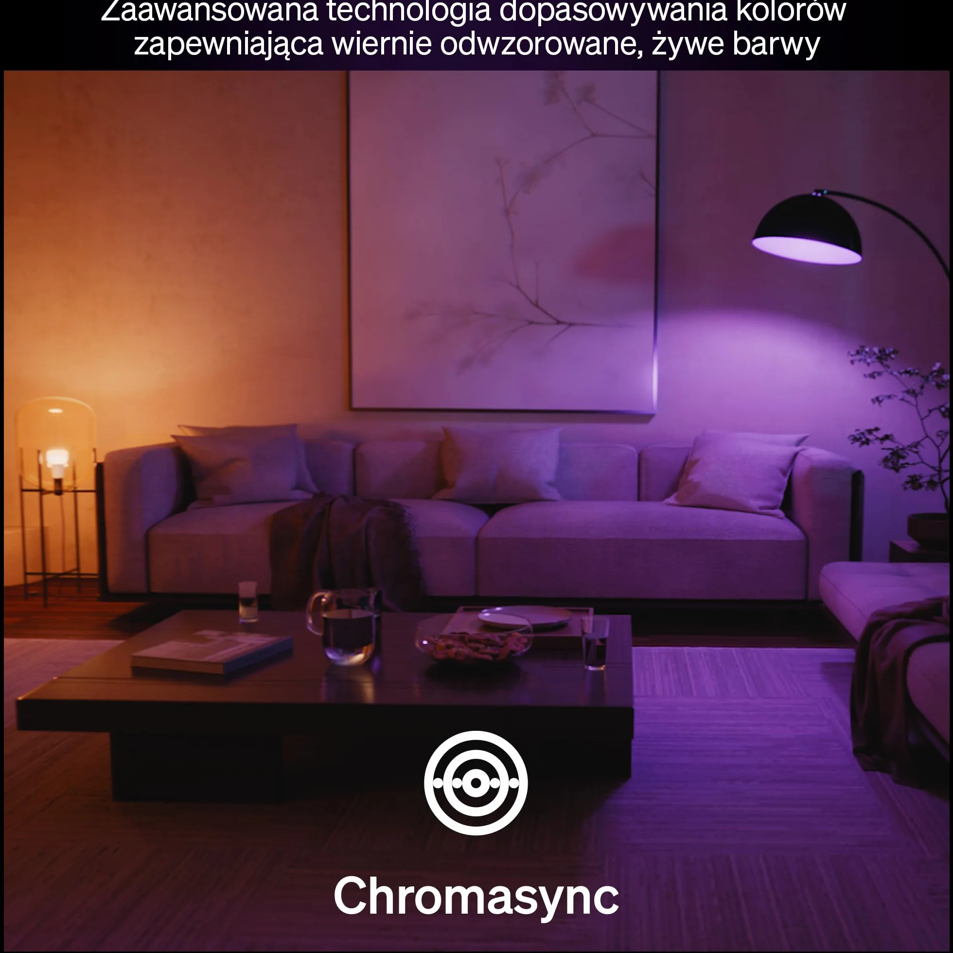 Żarów Philips Hue Smart LED A67, White and Color Ambiance, trzonek E27, 11,8 W, pełne spektrum światła 1000K–20000K, 1600 lumenów, przyciem, działa z Alexa, Google Assistant i Apple Home, op. 1 szt.