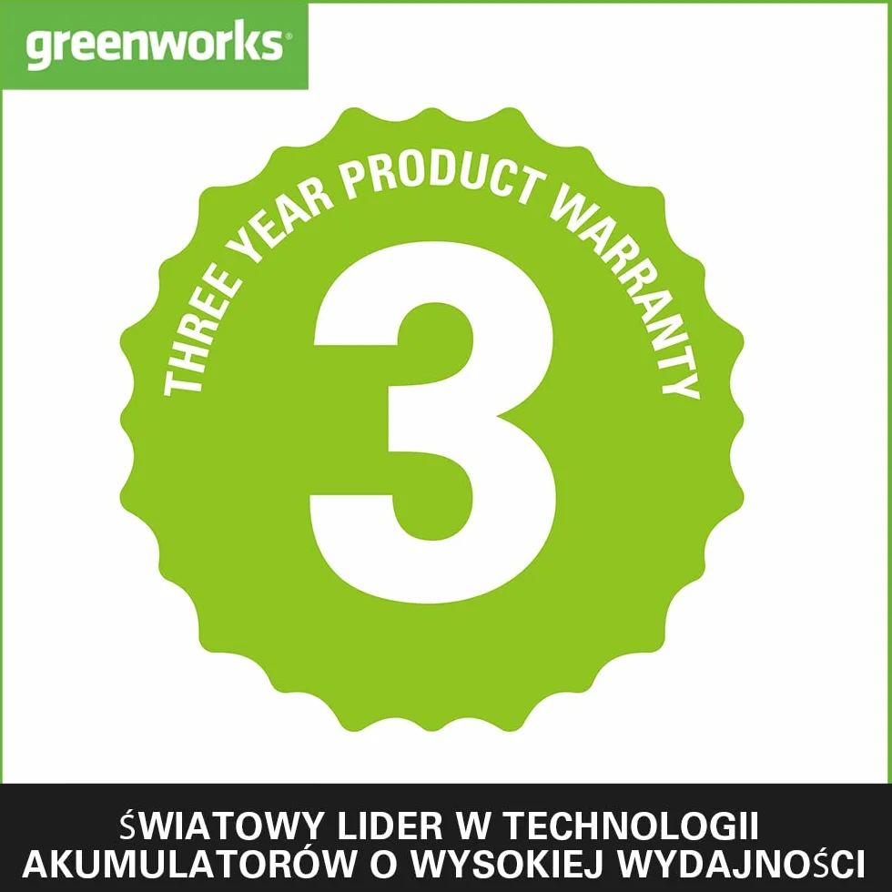 Greenworks GD40AB Akumulatorowa dmuchawa do liści 210 km/h 15,6 m³/min bezszczotkowy tempomat turbo bez baterii 40 V