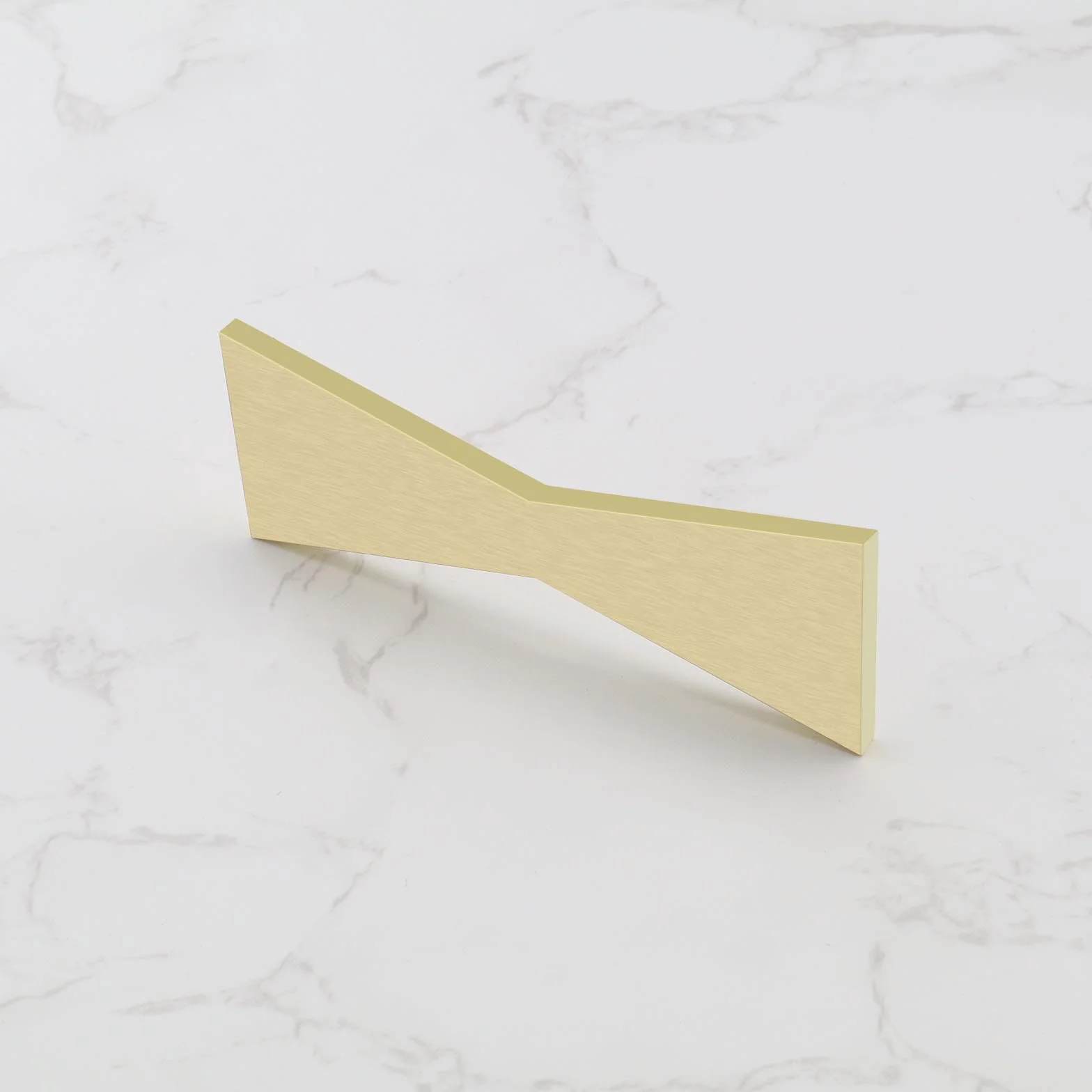 Create idea Muszka z litego mosiądzu, 100 mm x 38 mm x 4 mm, drewniana muszka do cięcia rowków, profesjonalna wkładka motylkowa, wkładka motyla, do wkładania muszki, do obróbki drewna