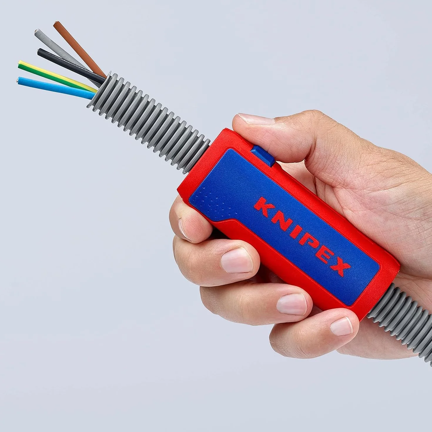 KNIPEX TwistCut Obcinak do rur falistych w blister 100 mm, 90 22 01 SB