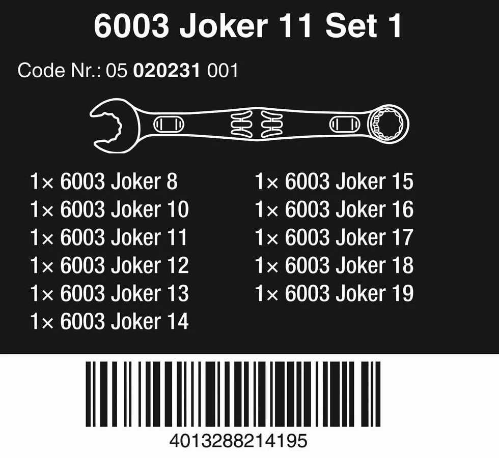 Joker 6003 11 Set 1