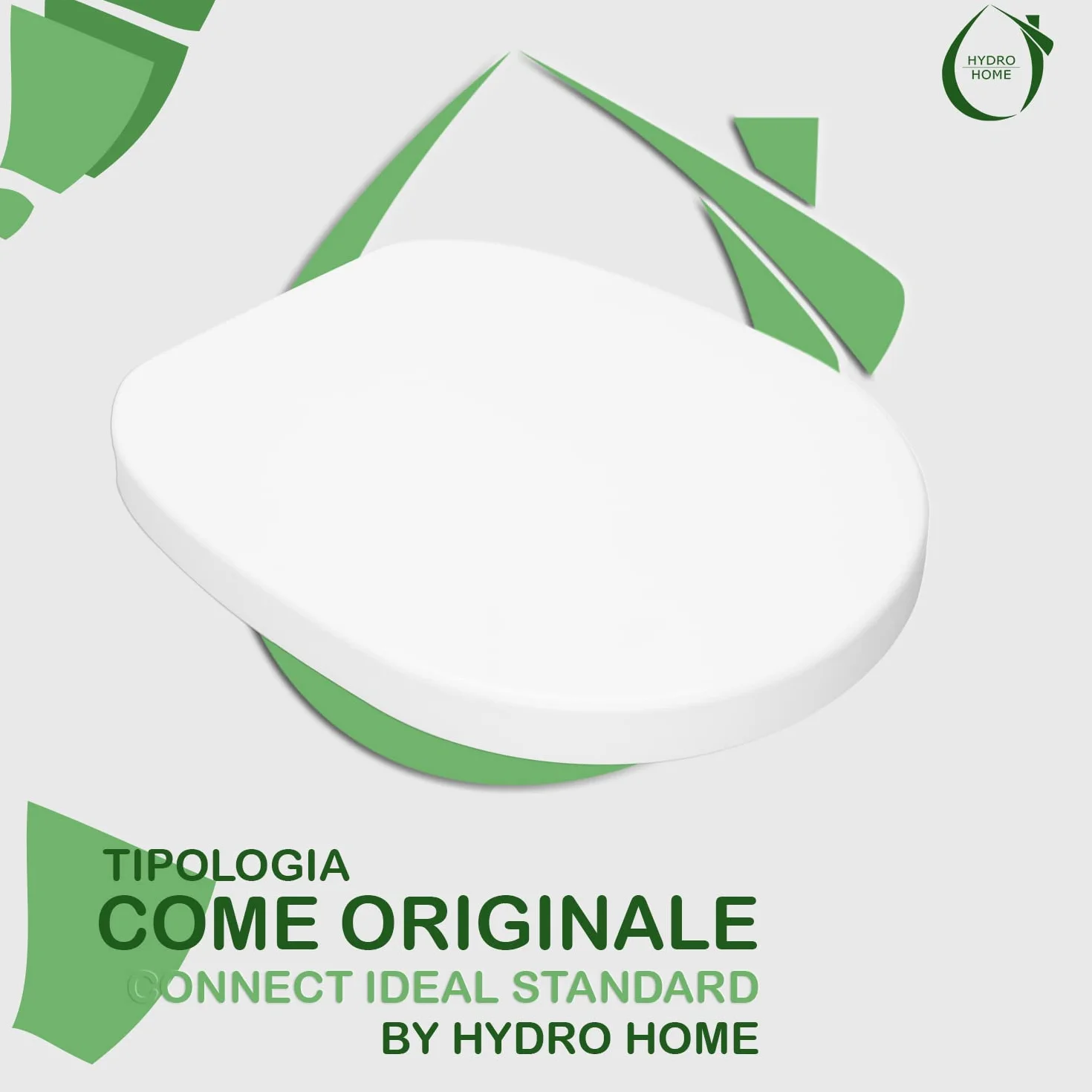 Ideal Standard Connect Jako Oryginalny , Termoutwardzalny Plastikowy Tablet Wc Z Stałymi Zawiasami, Oś Wc Kolor Biały MADE we Włoszech