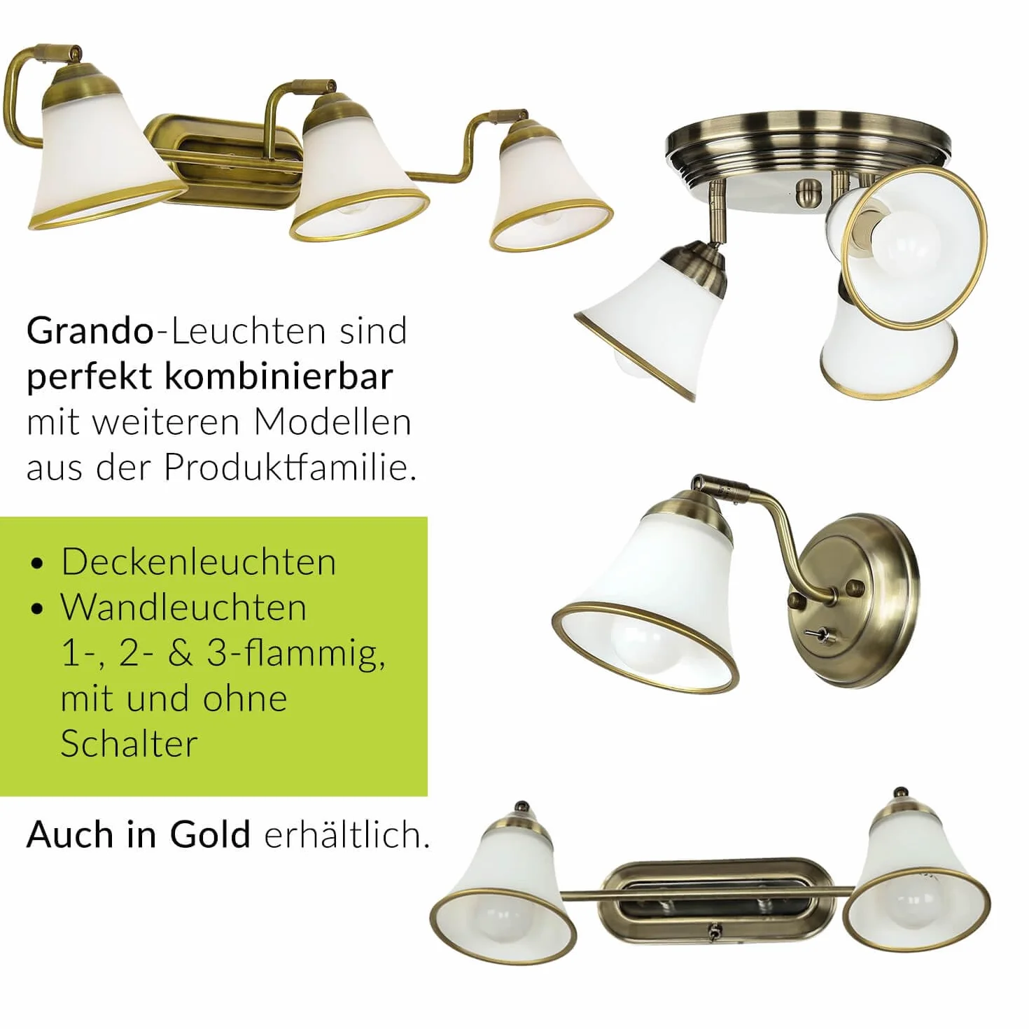 Lampa ścienna łazienkowa regulowana z przełącznikiem, oświetlenie lustra, secesyjne, obrotowe, brąz, niskie odblaski, szkło, 2 żarówki, E14, W:42 cm, kinkiet lustro
