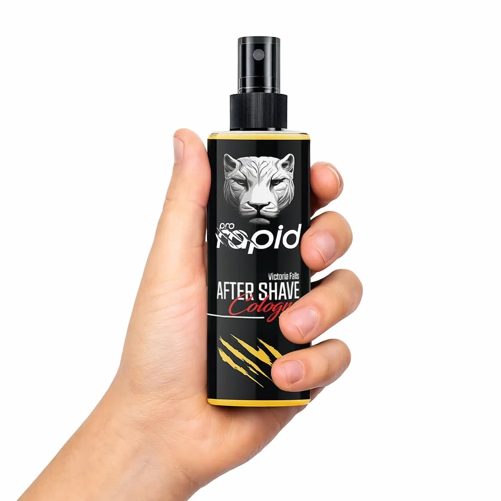 Pro Rapid Victoria Falls woda kolońska po goleniu, 150 ml, relaksująca, orzeźwiająca, chłodząca, męska woda kolońska