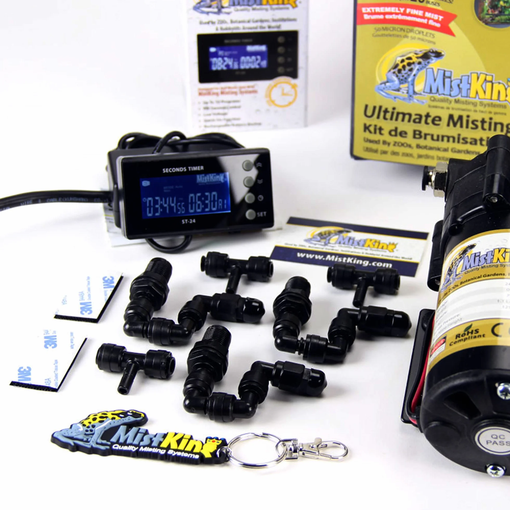 MistKing Ultimate Misting System 5. generacji 20 dysz 50 mikronów