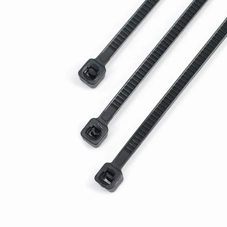 Czarne nylonowe opaski kablowe, samoblokujące plastikowe paski zaciskowe, organizer do mocowania kabli DIY(2000pcs,3x100mm)