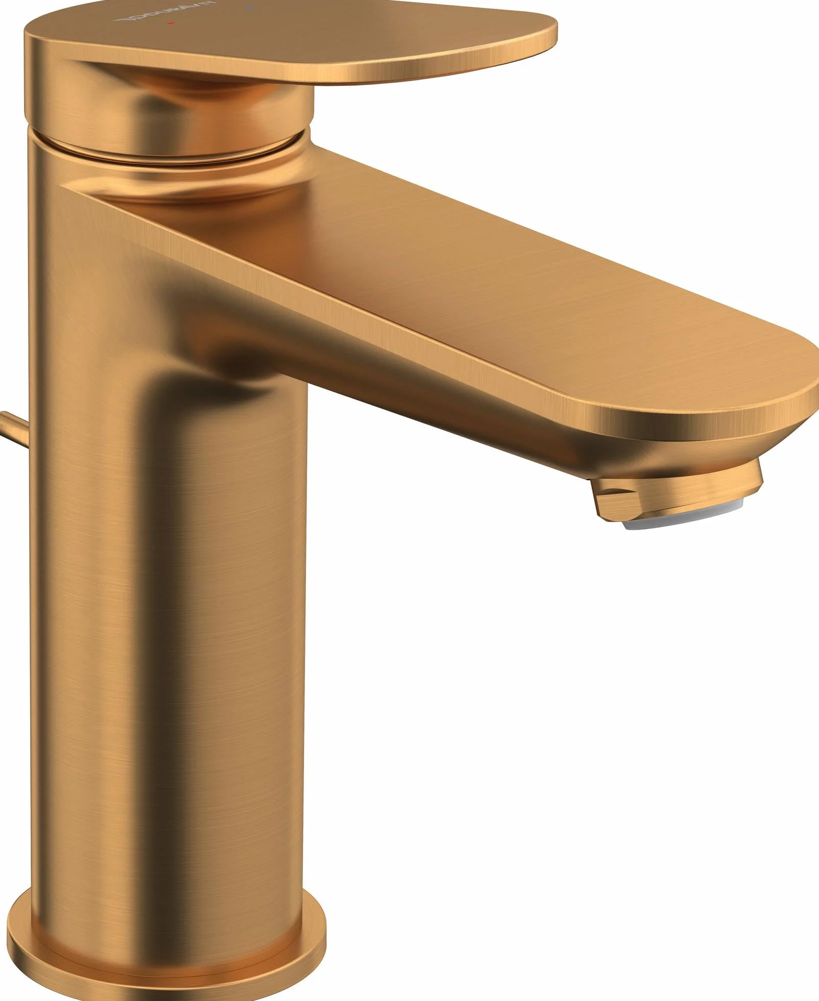 Duravit WA1020001004 Wave bateria umywalkowa, brąz szczotkowany