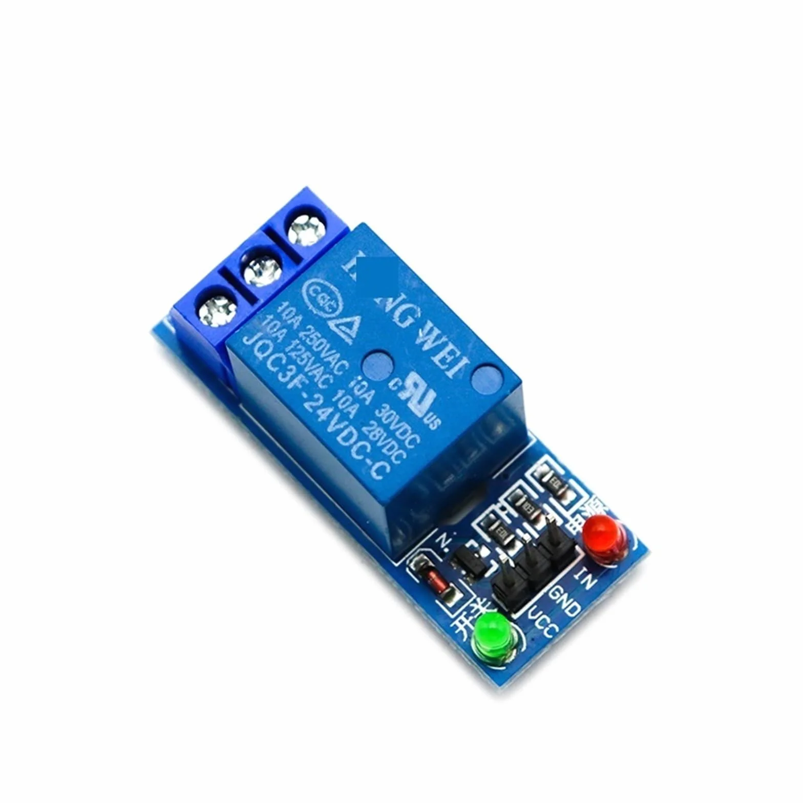 Moduł przekaźnikowy 5 V 12 V 24 V z wyjściem transoptora 1 2 4 6 8 16 Way 1 szt. (24 V, 6-drożny)