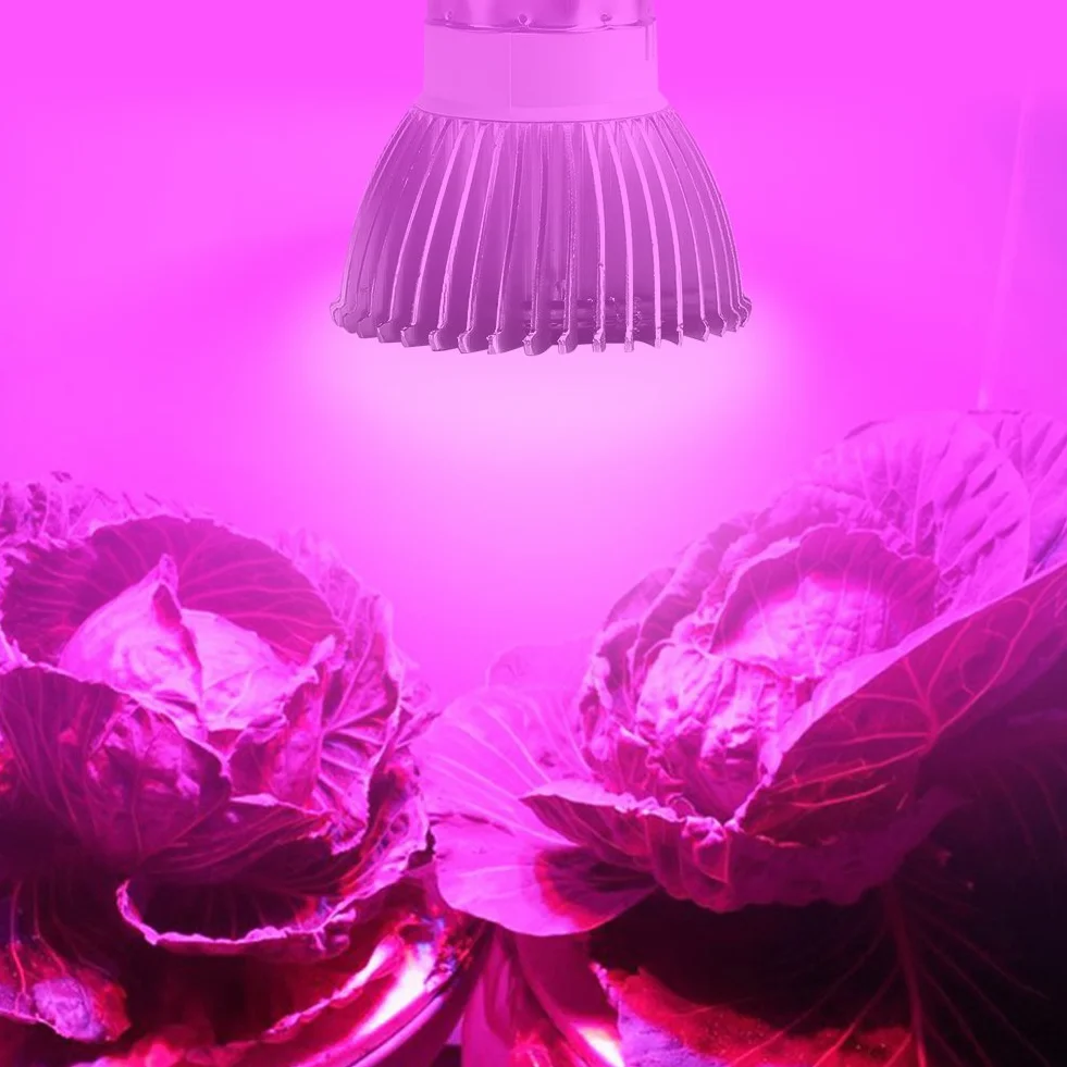 Żarówka LED do uprawy roślin 18 W pełne spektrum E14 85-265 V