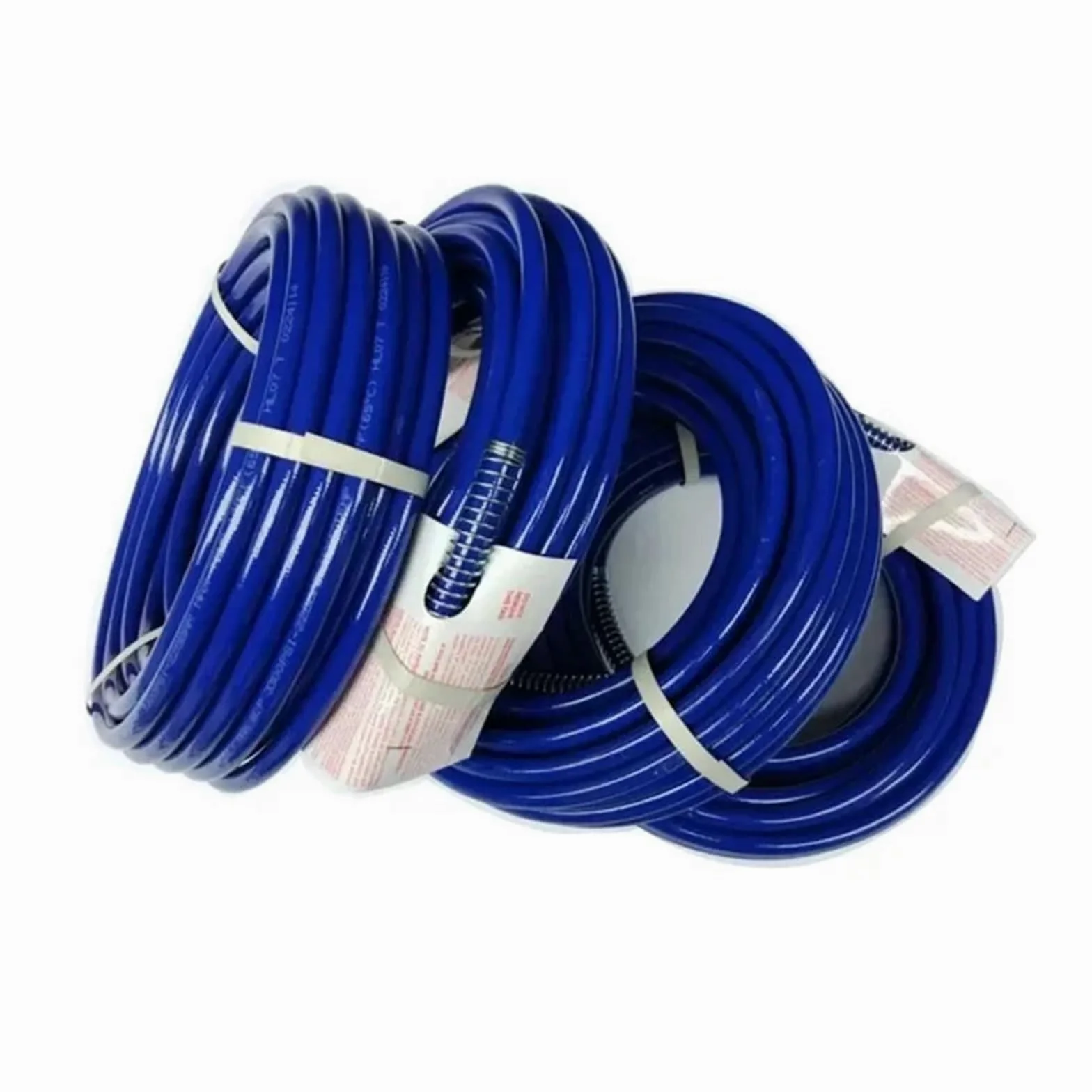 Wąż do bezpowietrznego rozpylacza farby, Wąż do natryskiwania farby bezpowietrznej wysokociśnieniowy 1/4 '' BSP 3500Psi 8-30 m Część zamienna bezpowietrznego urządzenia natryskowego(15M)