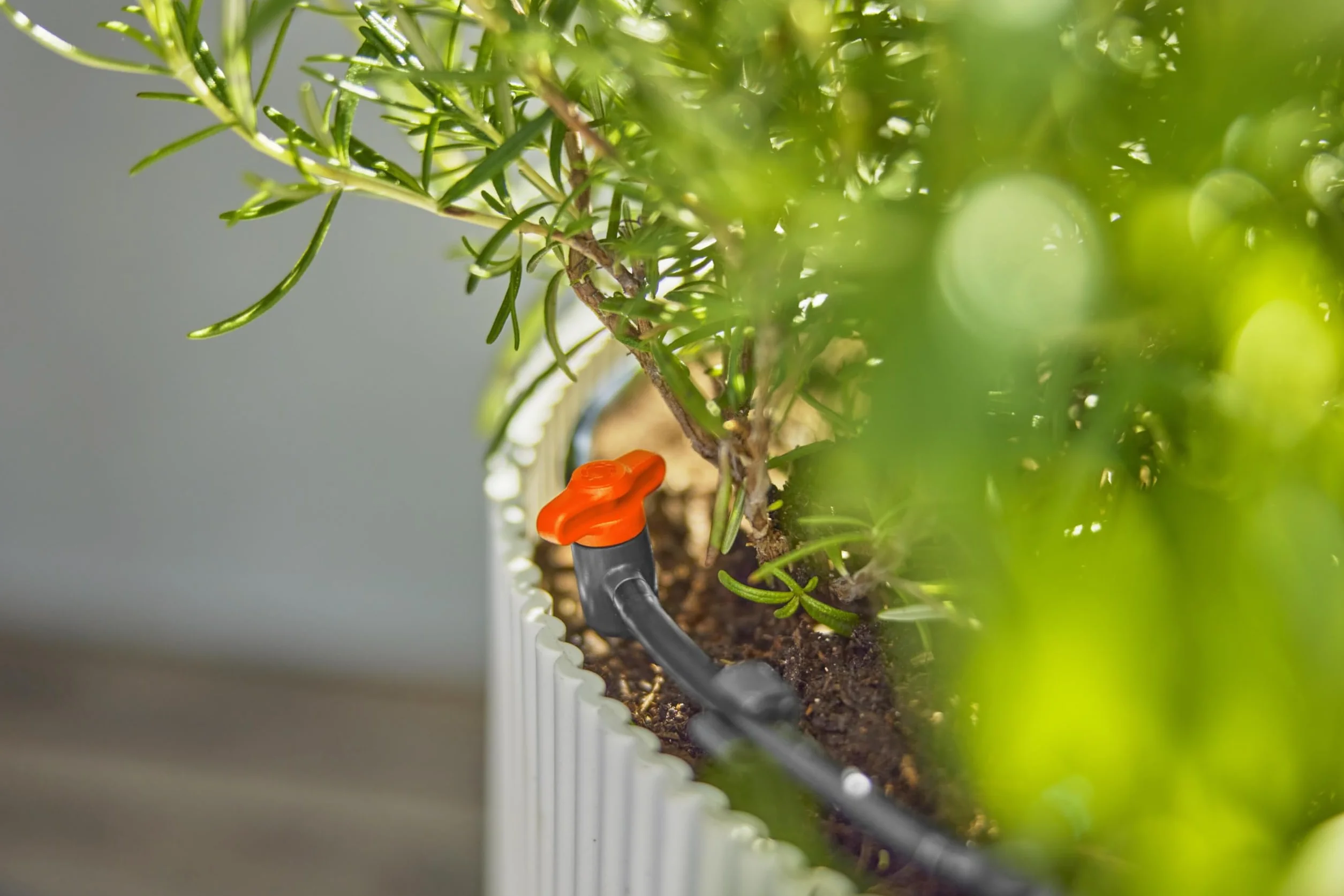 Gardena Micro-Drip-System zawór zamykający 4,6 mm (3/16 cala) płynna regulacja 2 szt.