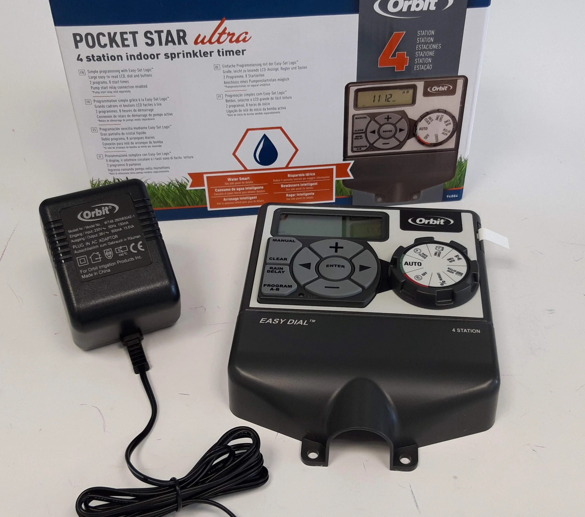 Orbit 94874 Pocket Star ULTIMA 4 stacje sterujące nawadnianiem