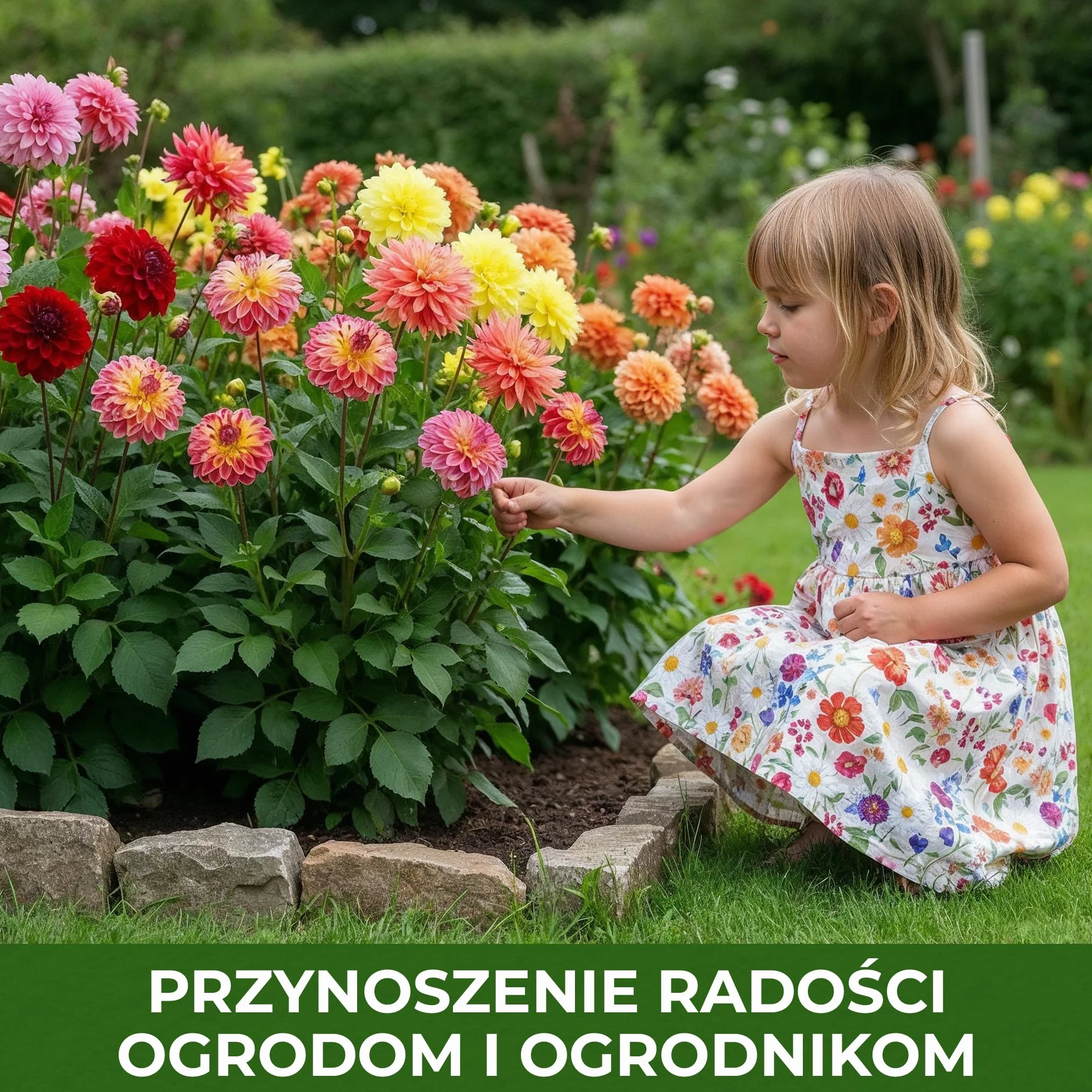 DinnerPlate Kolekcja olbrzymich bulw dalii, mieszanka 5 odmian cebul kwiatowych dalii z Holandii, prawdziwe duże rośliny dalii do ogrodu i doniczek (bez nasion, nie sztuczne i odporne)