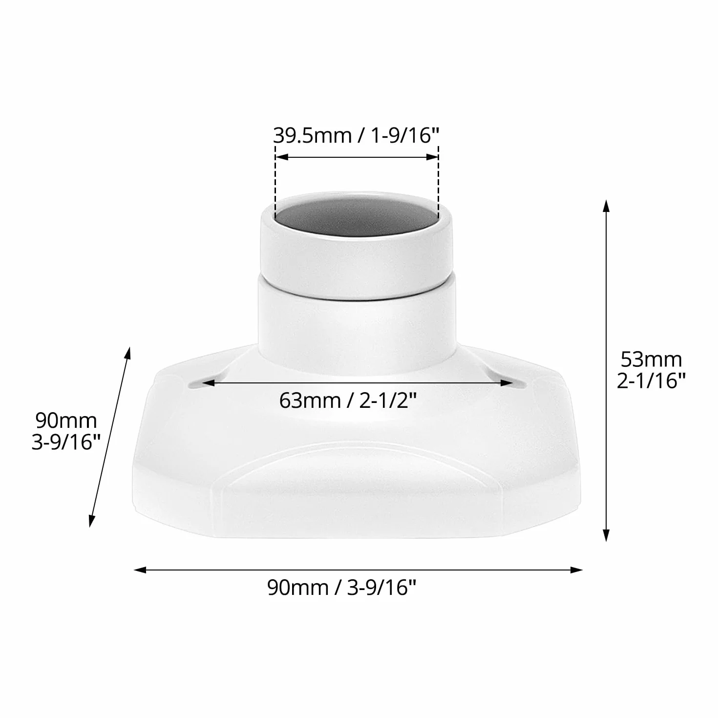 QWORK 4 gniazda żarówki E27, gniazdo śrubowe E27 z ceramiczną podstawą, gniazdo AC 220 V, do żarówek LED