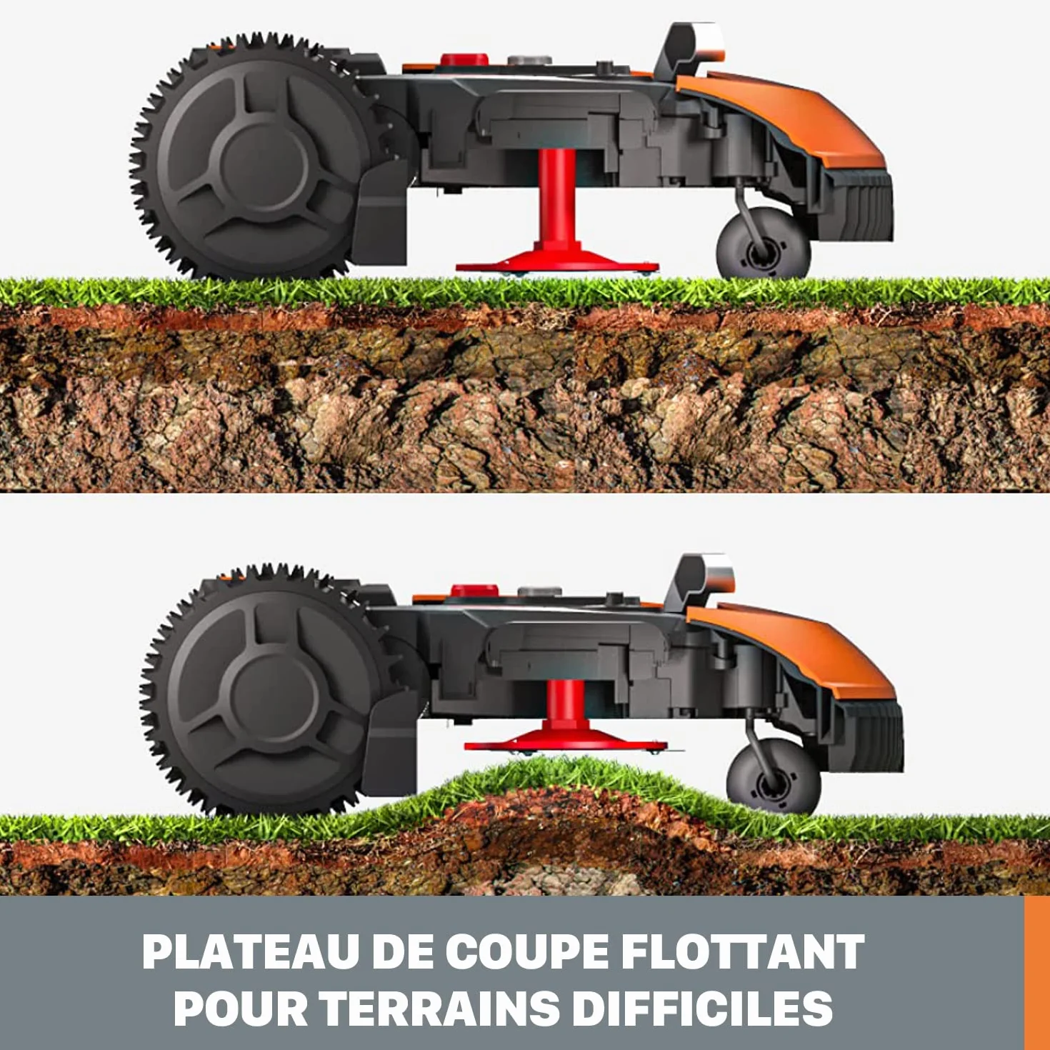 WORX WR165E Landroid M500 Plus Robot Koszący 500 m²