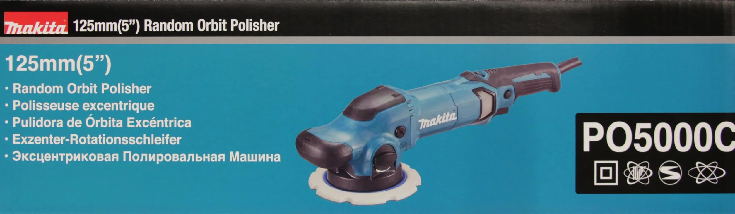 Makita Polerka mimośrodowa (900 W, 230 V) PO5000C