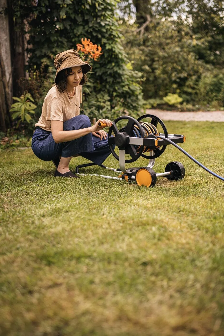 Fiskars Koło wodne Ręczne XL