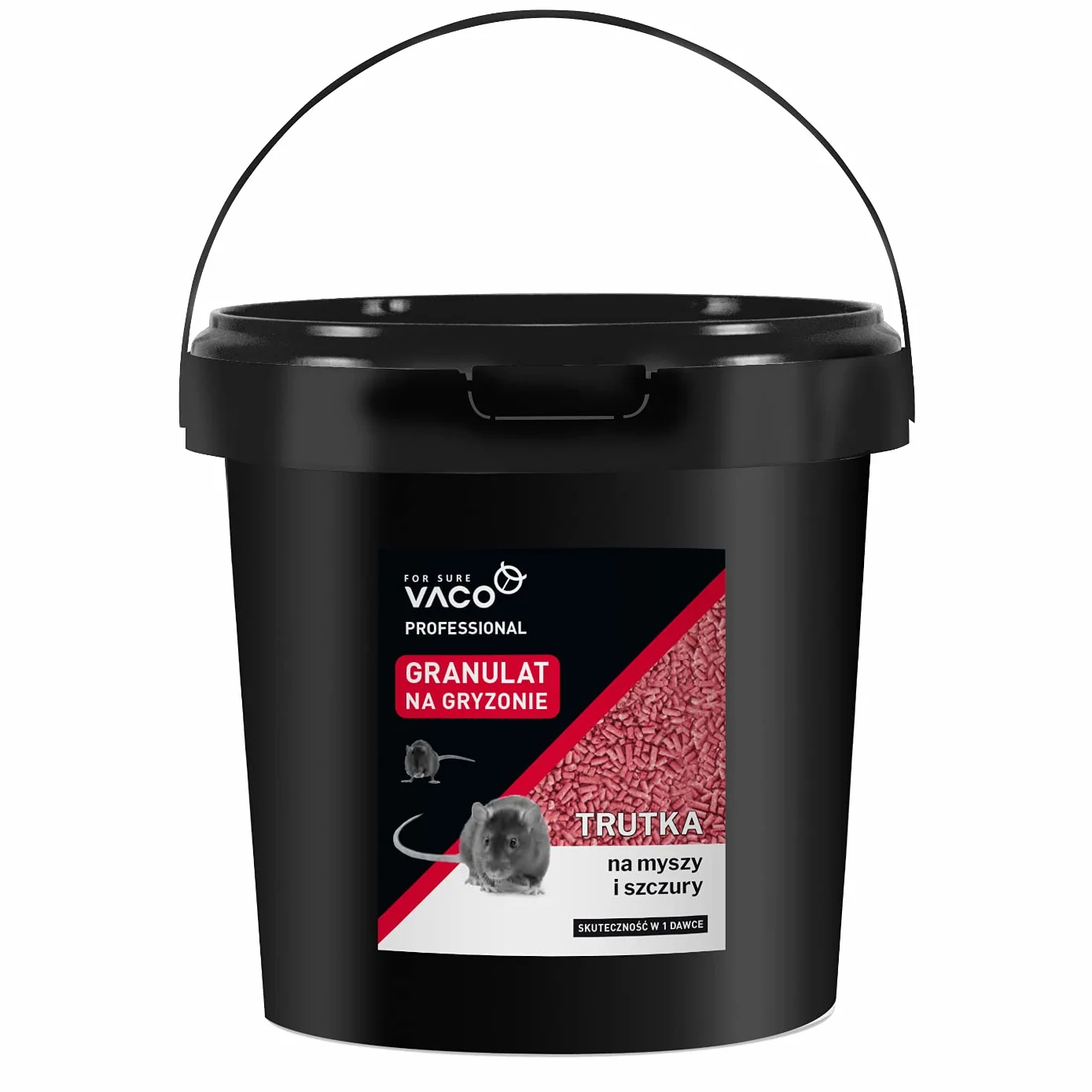 Granulat na szczury i myszy 5 kg wiadro