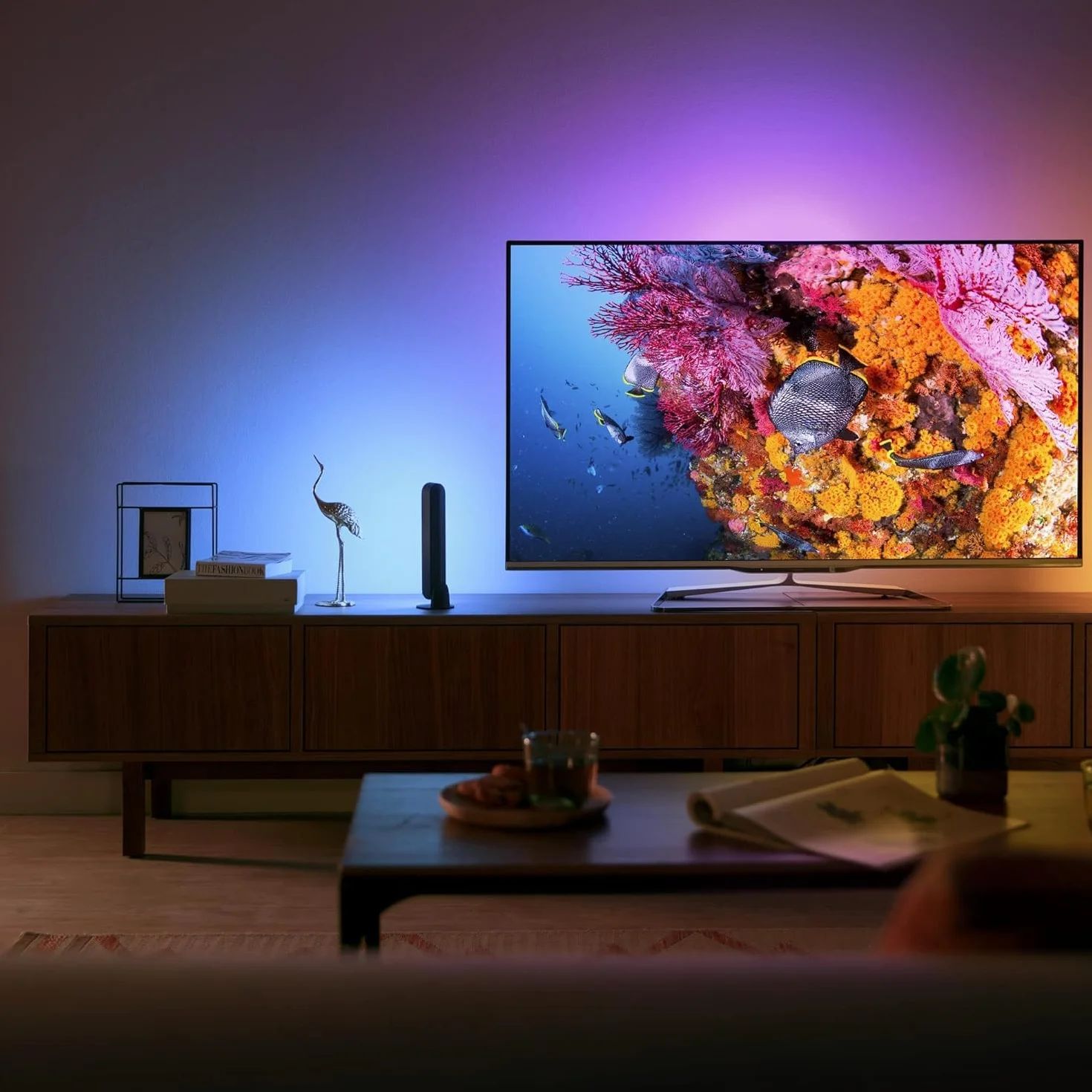 Philips Hue Play White and Colour Ambiance Smart Light Bar Podłużna Lampa Zestaw 2 szt. Czarny